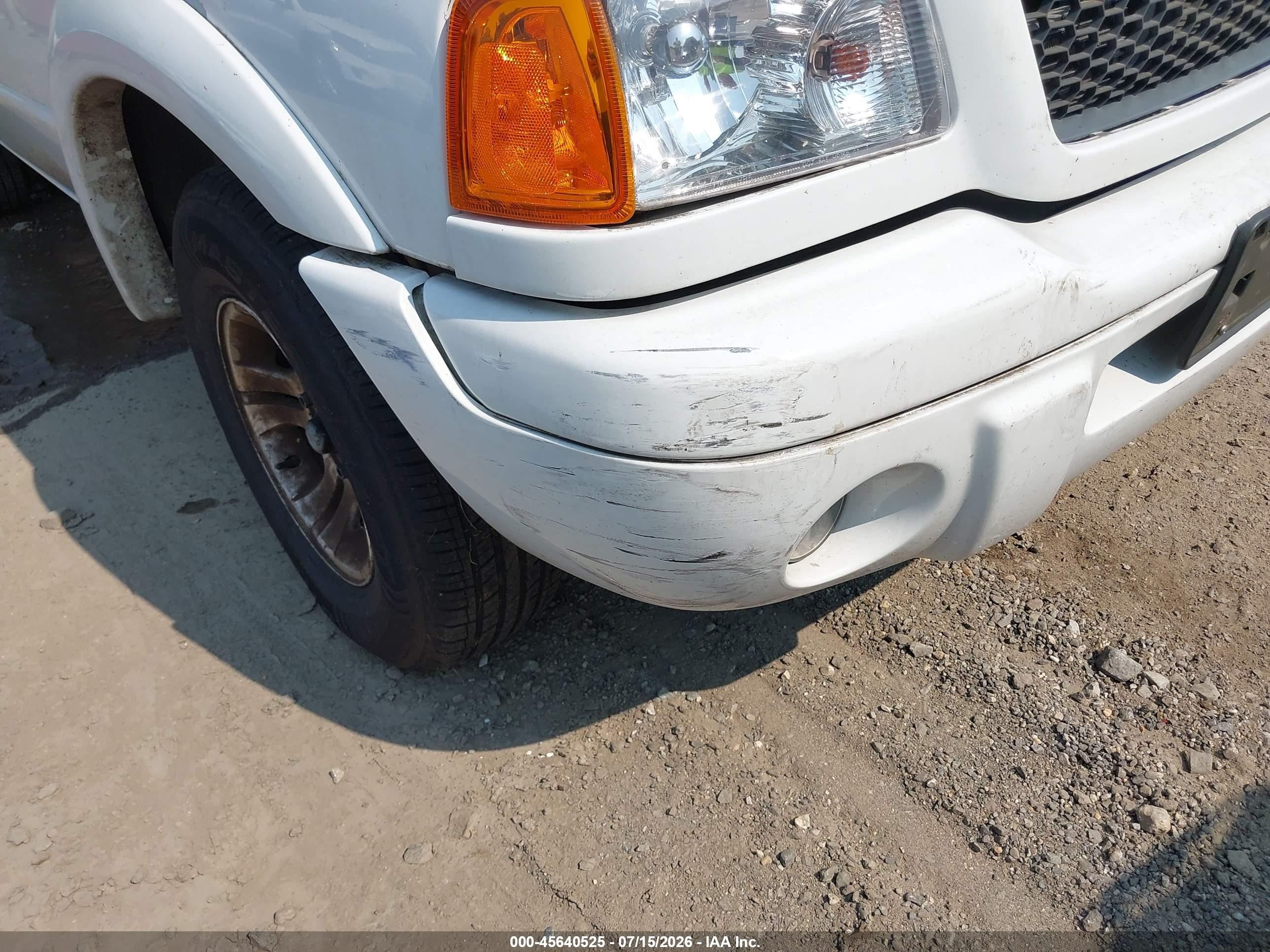 2003 Ford Ranger Edge/tremor/xlt White vin: 1FTYR44V63TA38213