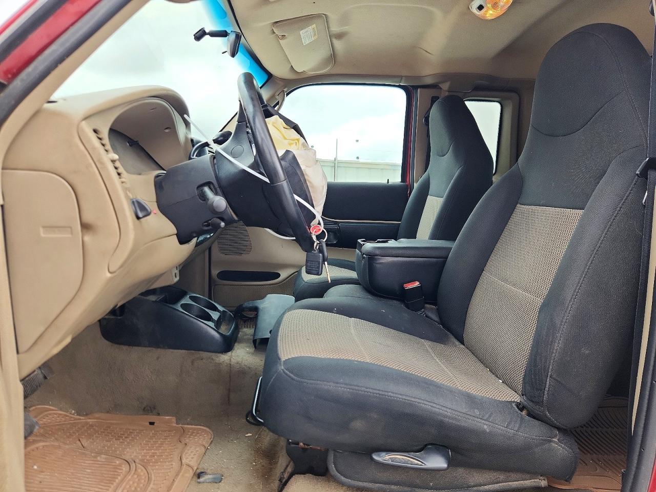2003 Ford Ranger Super Cab Red vin: 1FTYR44V73PB03577