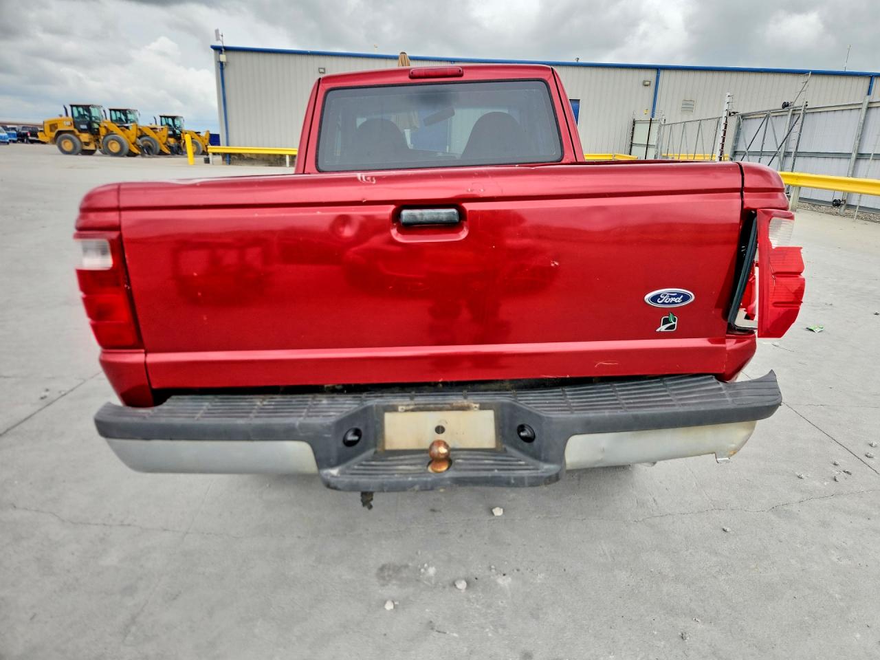 2003 Ford Ranger Super Cab Red vin: 1FTYR44V73PB03577