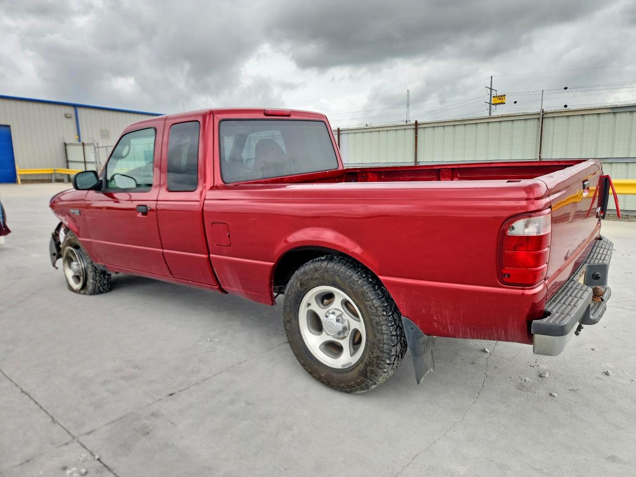 2003 Ford Ranger Super Cab Red vin: 1FTYR44V73PB03577