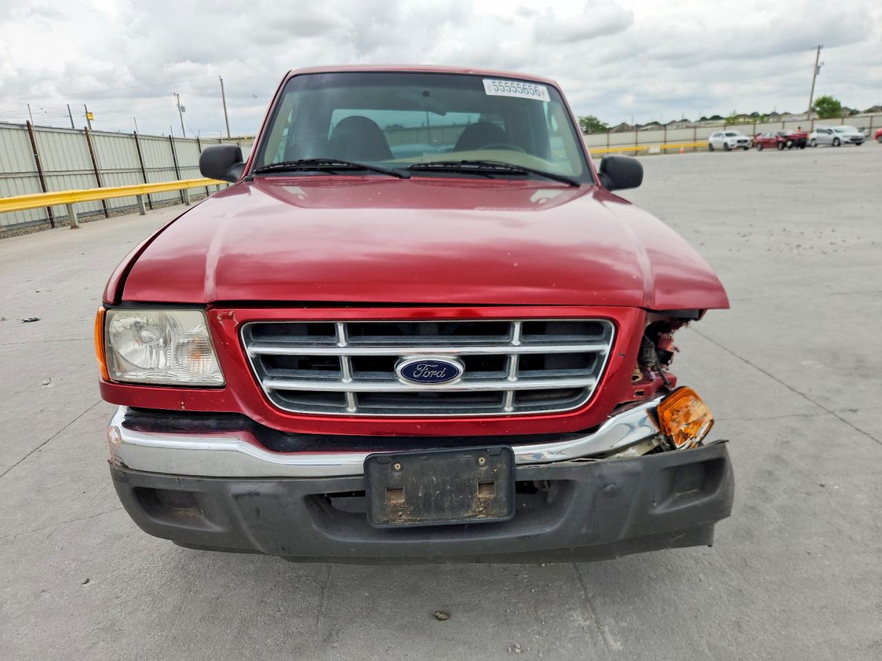 2003 Ford Ranger Super Cab Red vin: 1FTYR44V73PB03577
