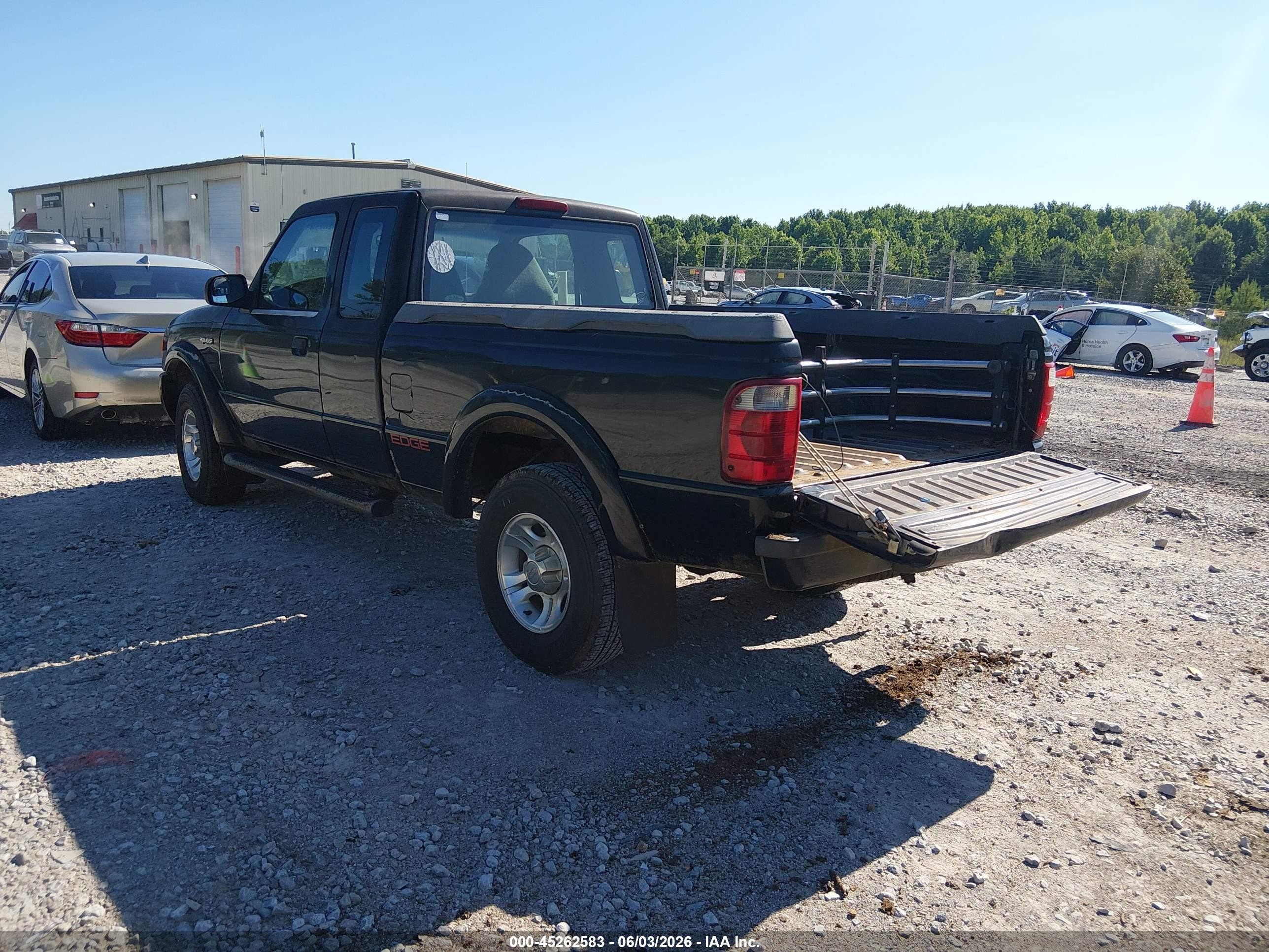 2002 Ford Ranger Edge/tremor/xlt Black vin: 1FTYR44V82PB30933
