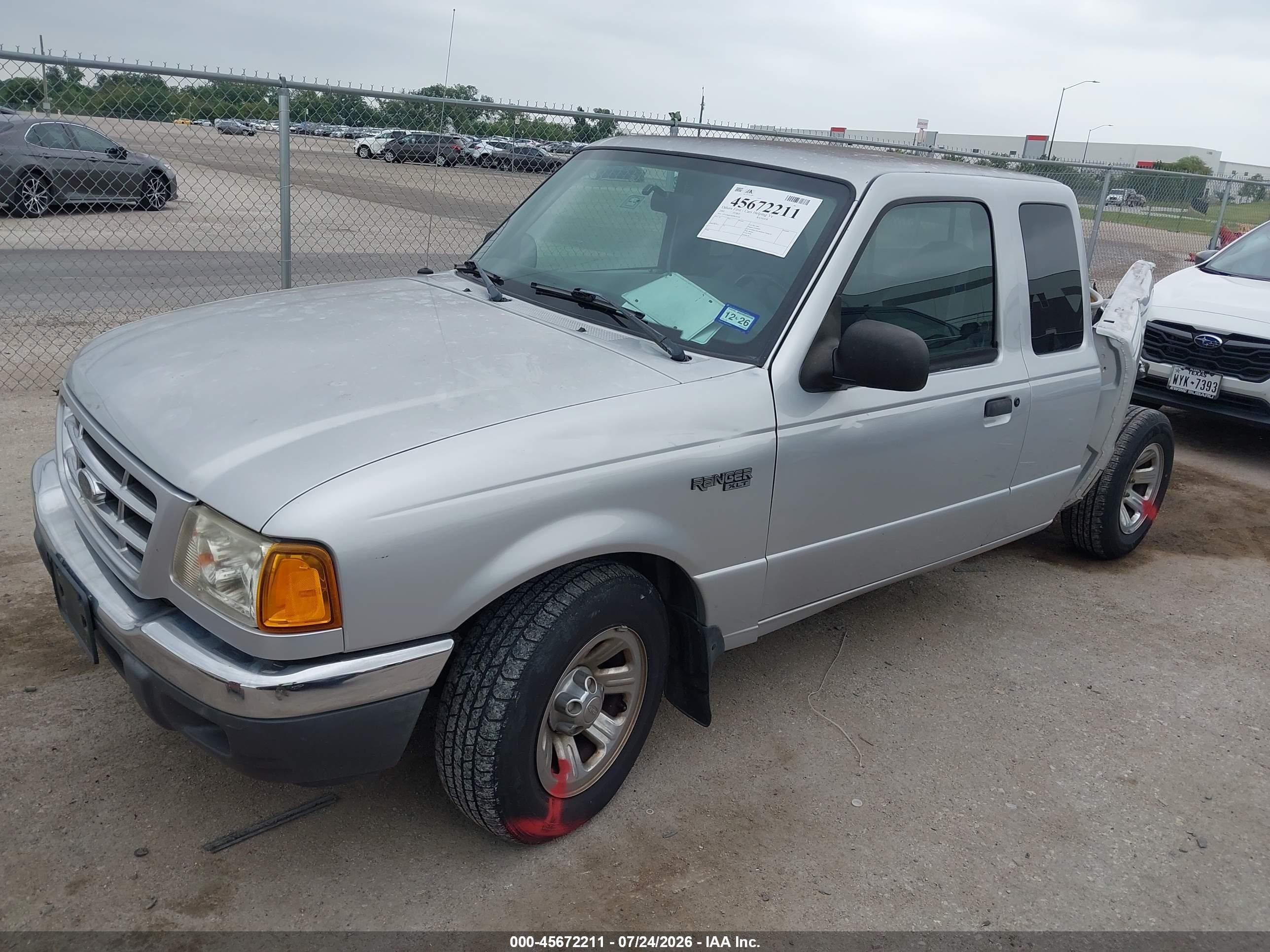 2002 Ford Ranger Edge/tremor/xlt Серебряный vin: 1FTYR44V82PB55539