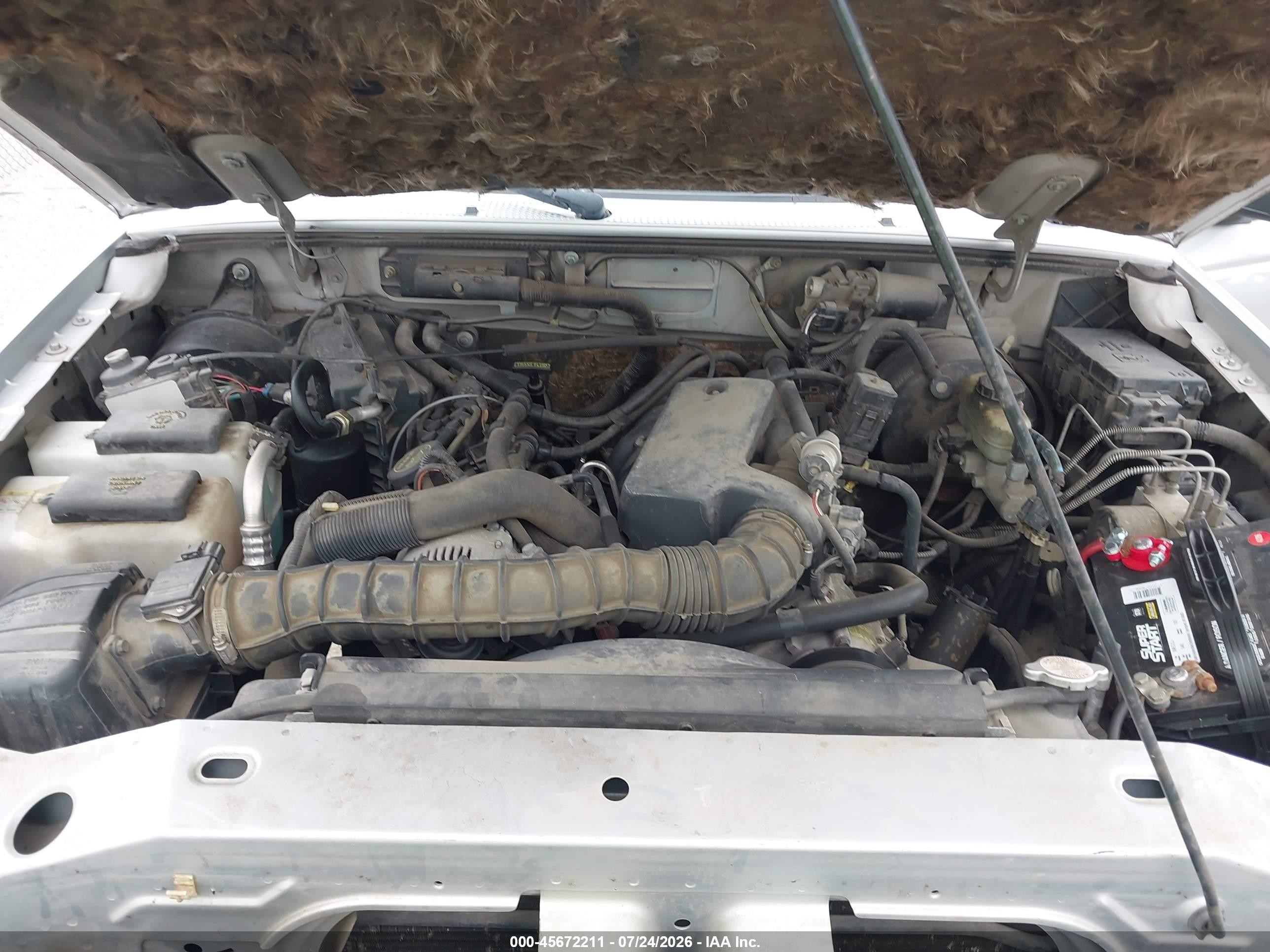 2002 Ford Ranger Edge/tremor/xlt Серебряный vin: 1FTYR44V82PB55539