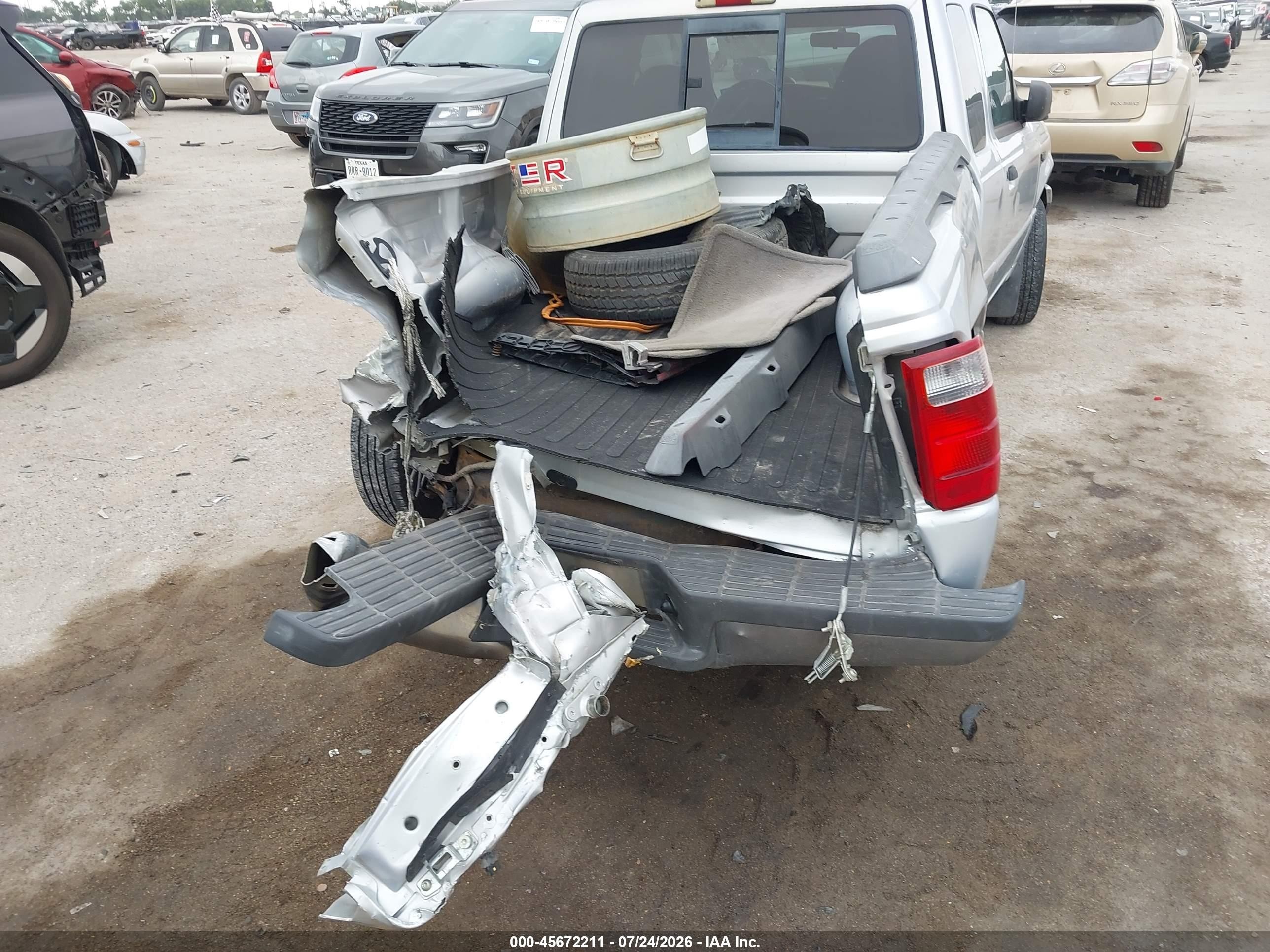 2002 Ford Ranger Edge/tremor/xlt Серебряный vin: 1FTYR44V82PB55539