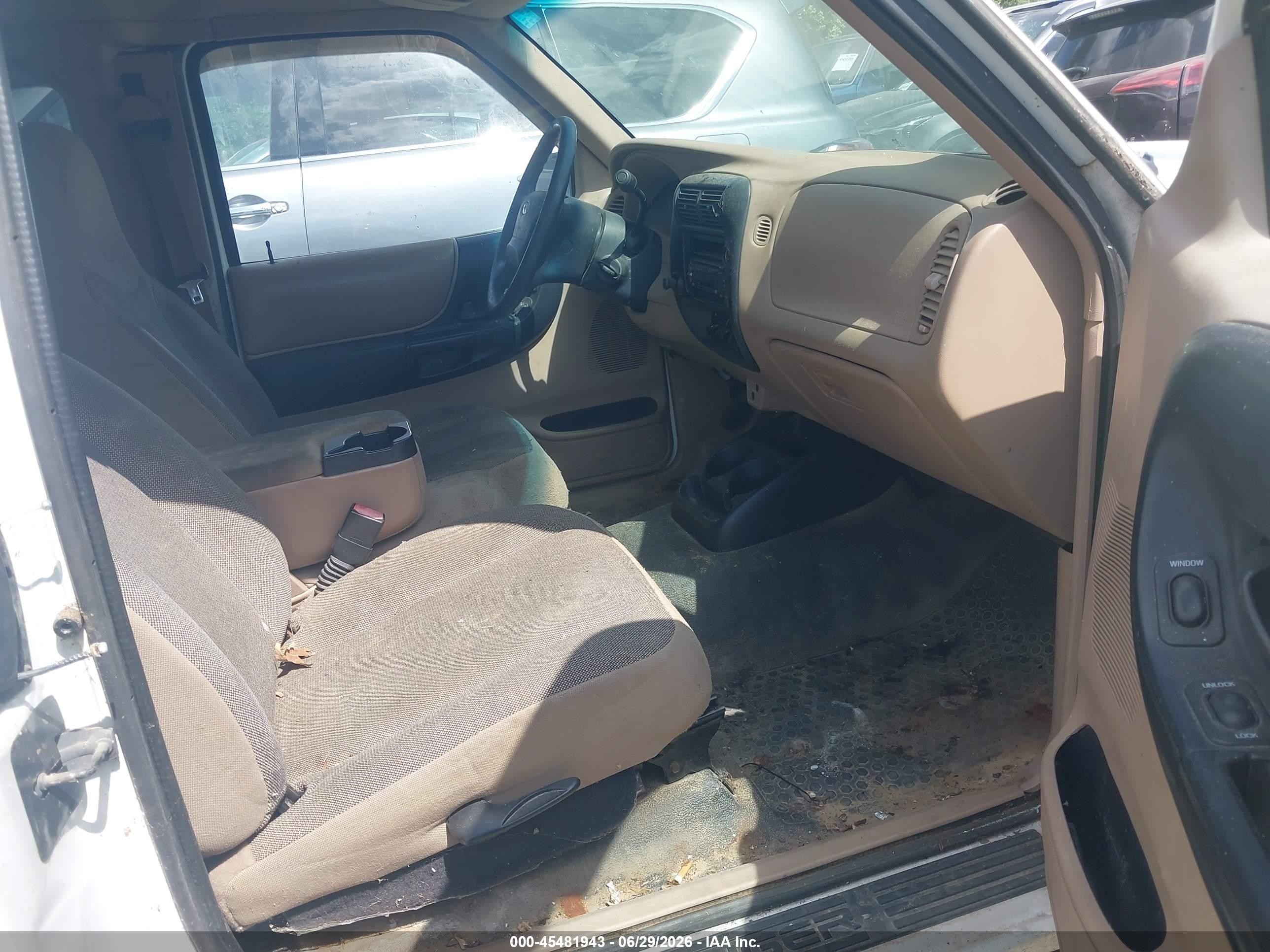 2002 Ford Ranger Edge/tremor/xlt Белый vin: 1FTYR44V82PB57808