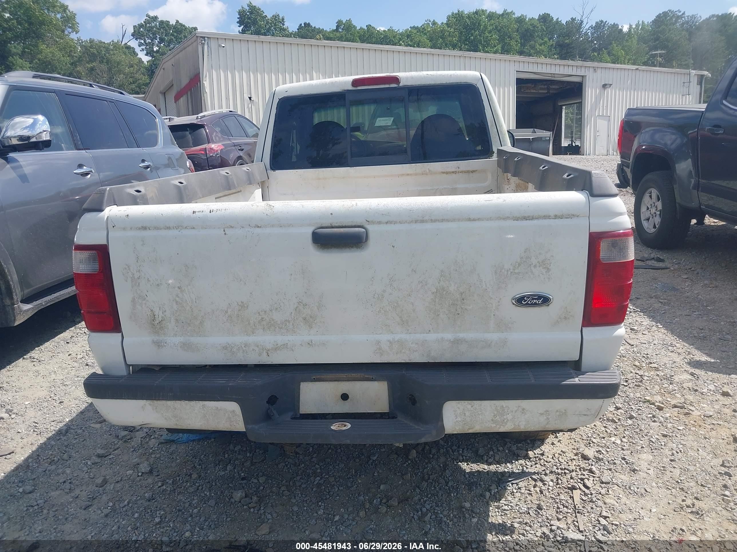 2002 Ford Ranger Edge/tremor/xlt Белый vin: 1FTYR44V82PB57808