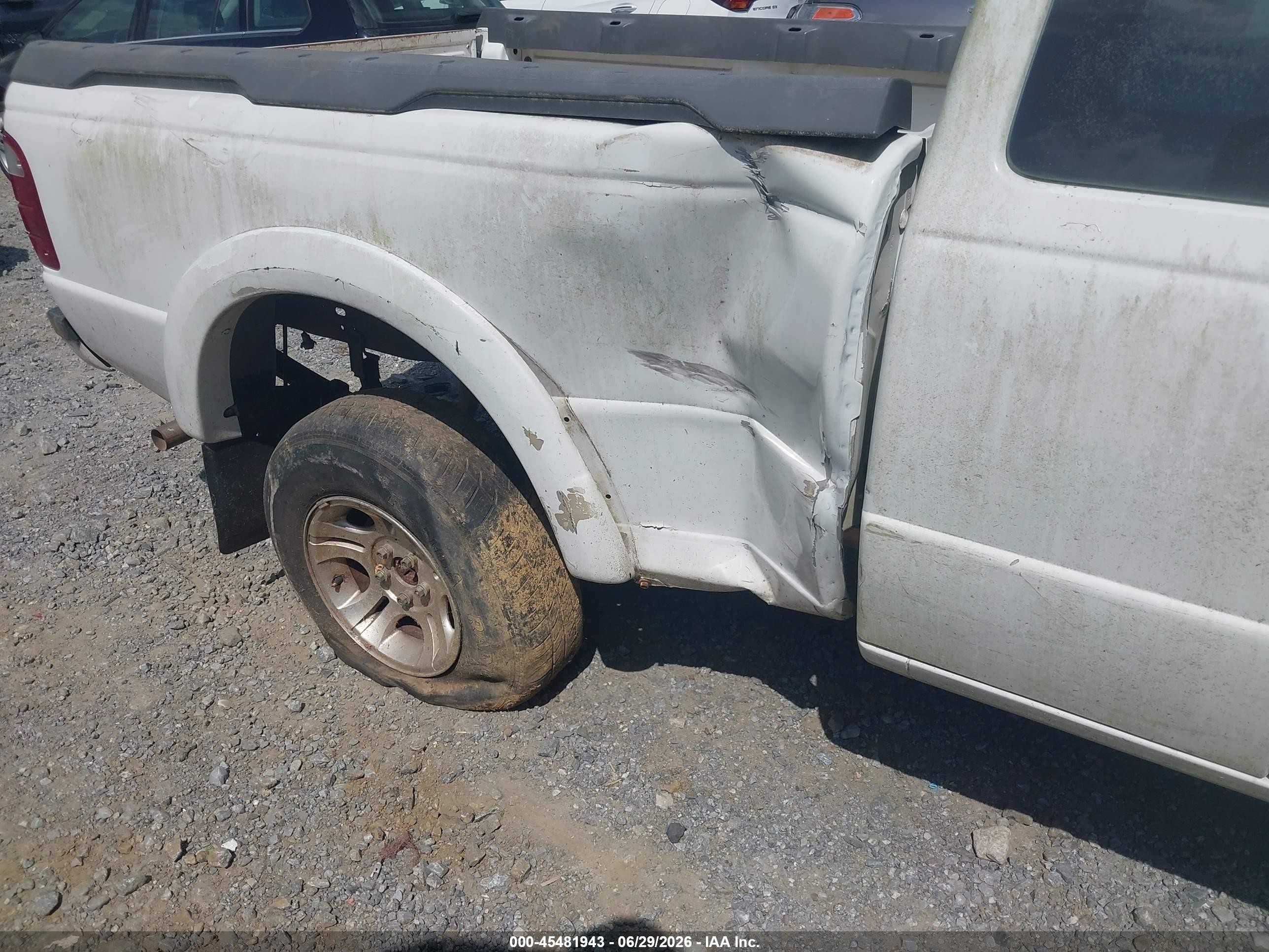 2002 Ford Ranger Edge/tremor/xlt Белый vin: 1FTYR44V82PB57808