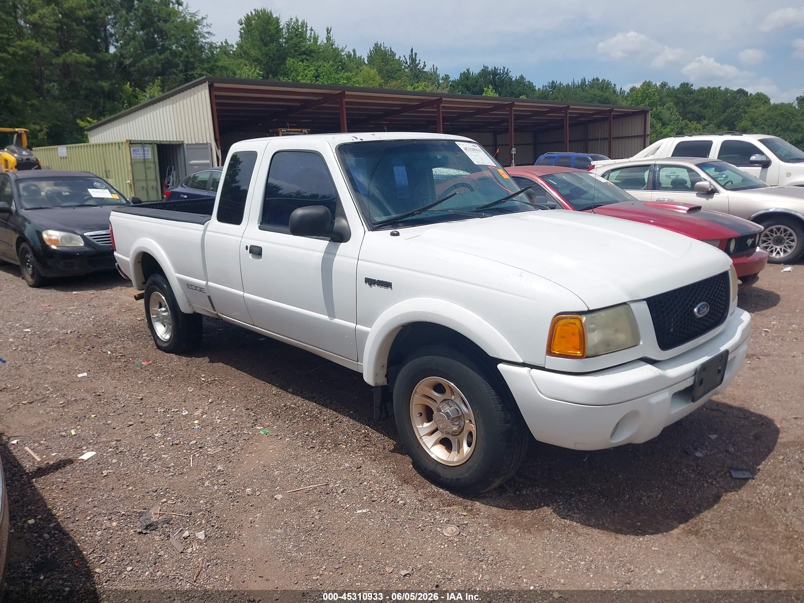2002 Ford Ranger Edge/tremor/xlt White vin: 1FTYR44V82PB71076