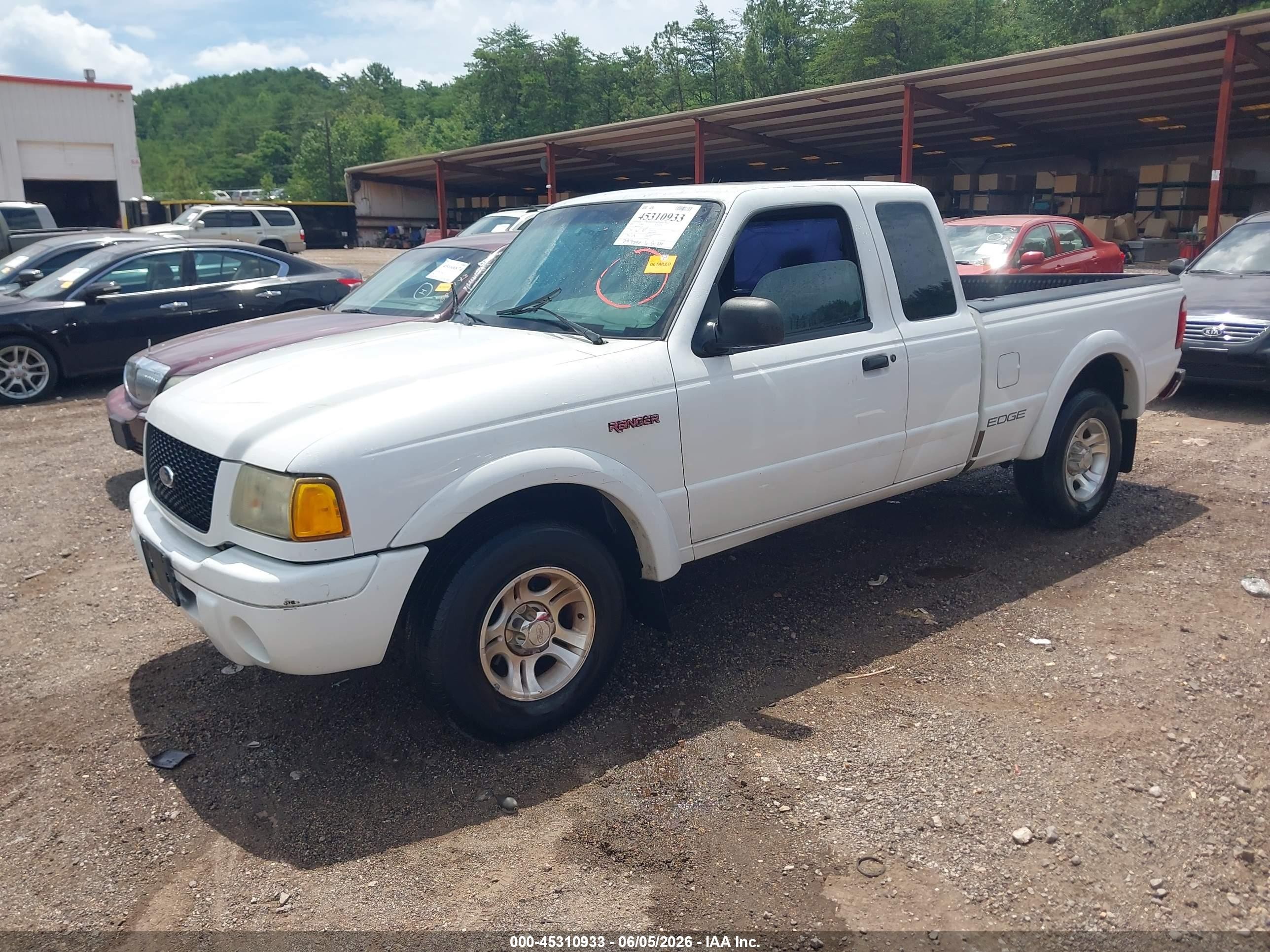 2002 Ford Ranger Edge/tremor/xlt White vin: 1FTYR44V82PB71076