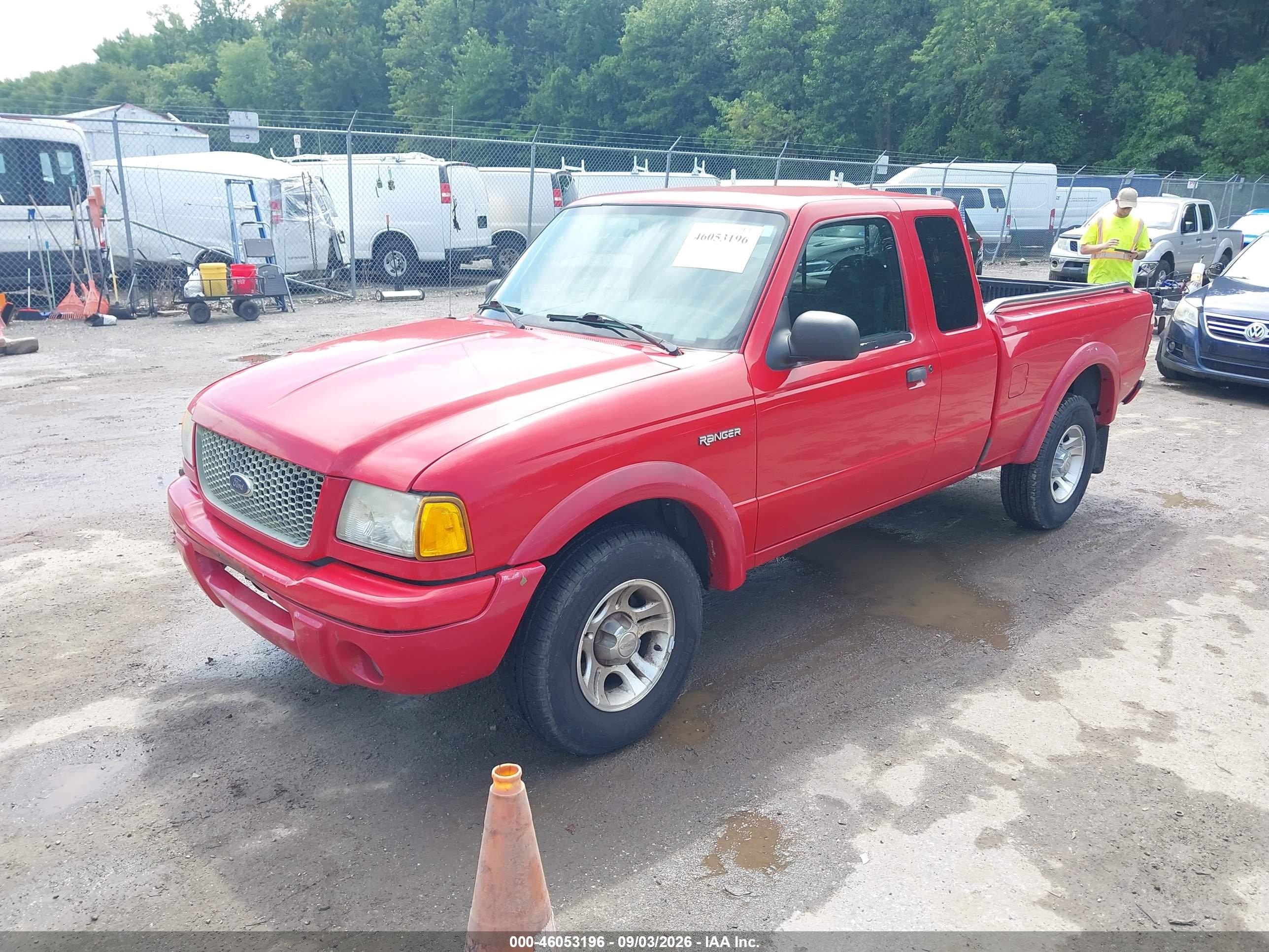 2003 Ford Ranger Edge/tremor/xlt Красный vin: 1FTYR44V83PB23952