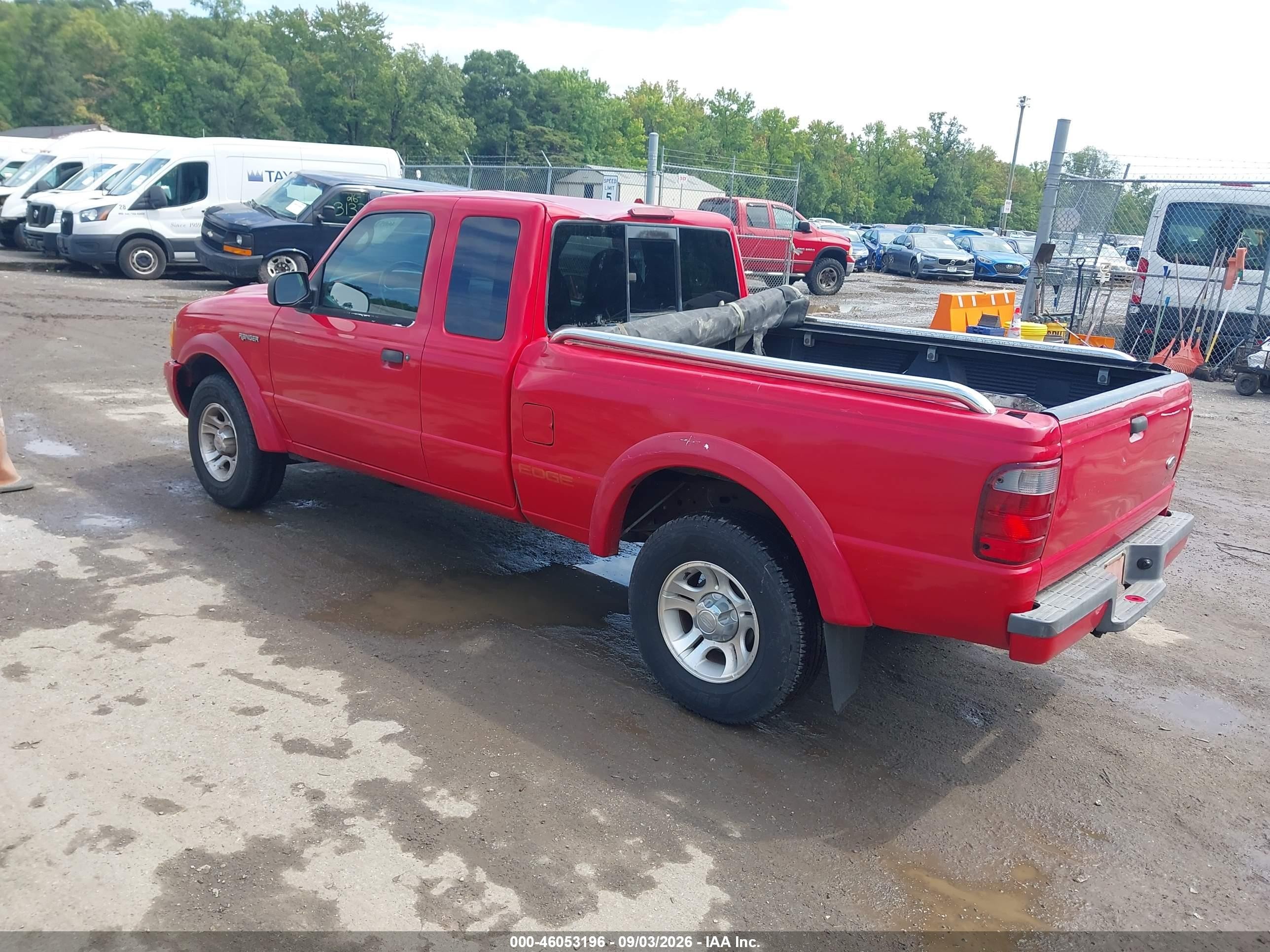 2003 Ford Ranger Edge/tremor/xlt Красный vin: 1FTYR44V83PB23952