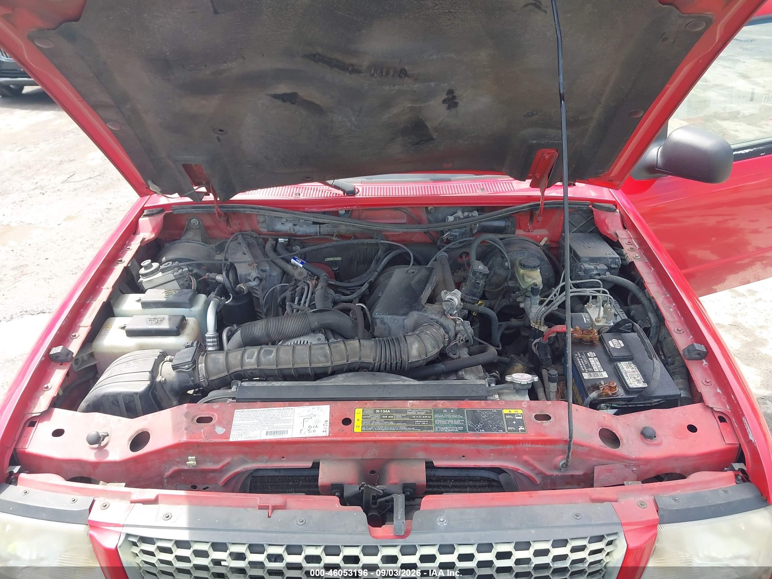 2003 Ford Ranger Edge/tremor/xlt Красный vin: 1FTYR44V83PB23952