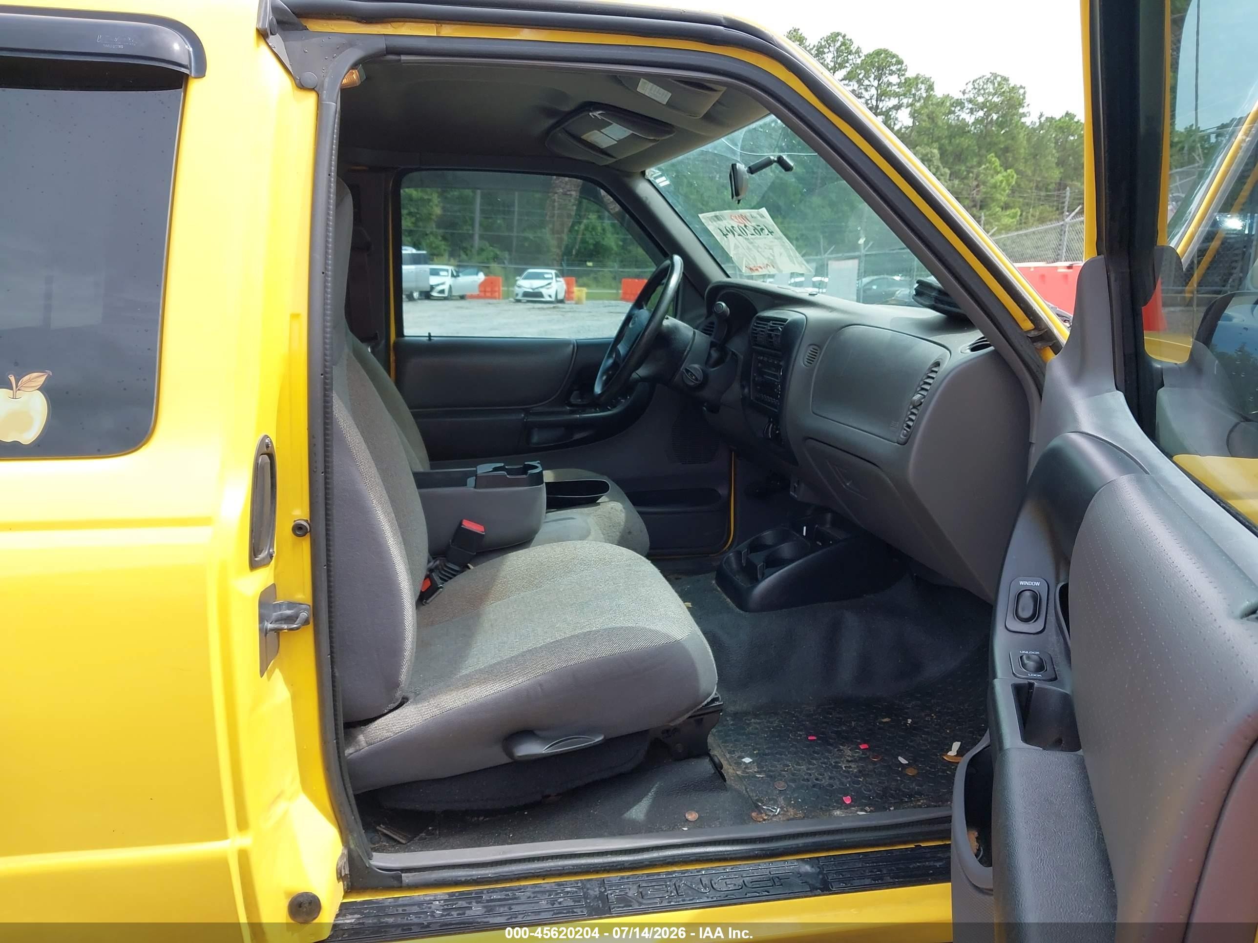 2002 Ford Ranger Edge/tremor/xlt Yellow vin: 1FTYR44V92PB26292