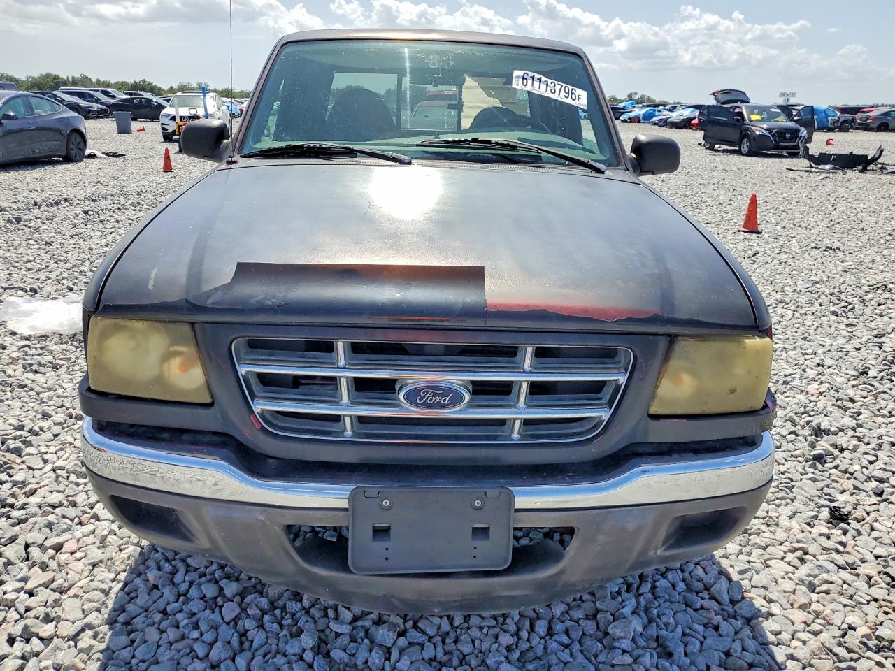 2003 Ford Ranger Super Cab Black vin: 1FTYR44V93TA25911