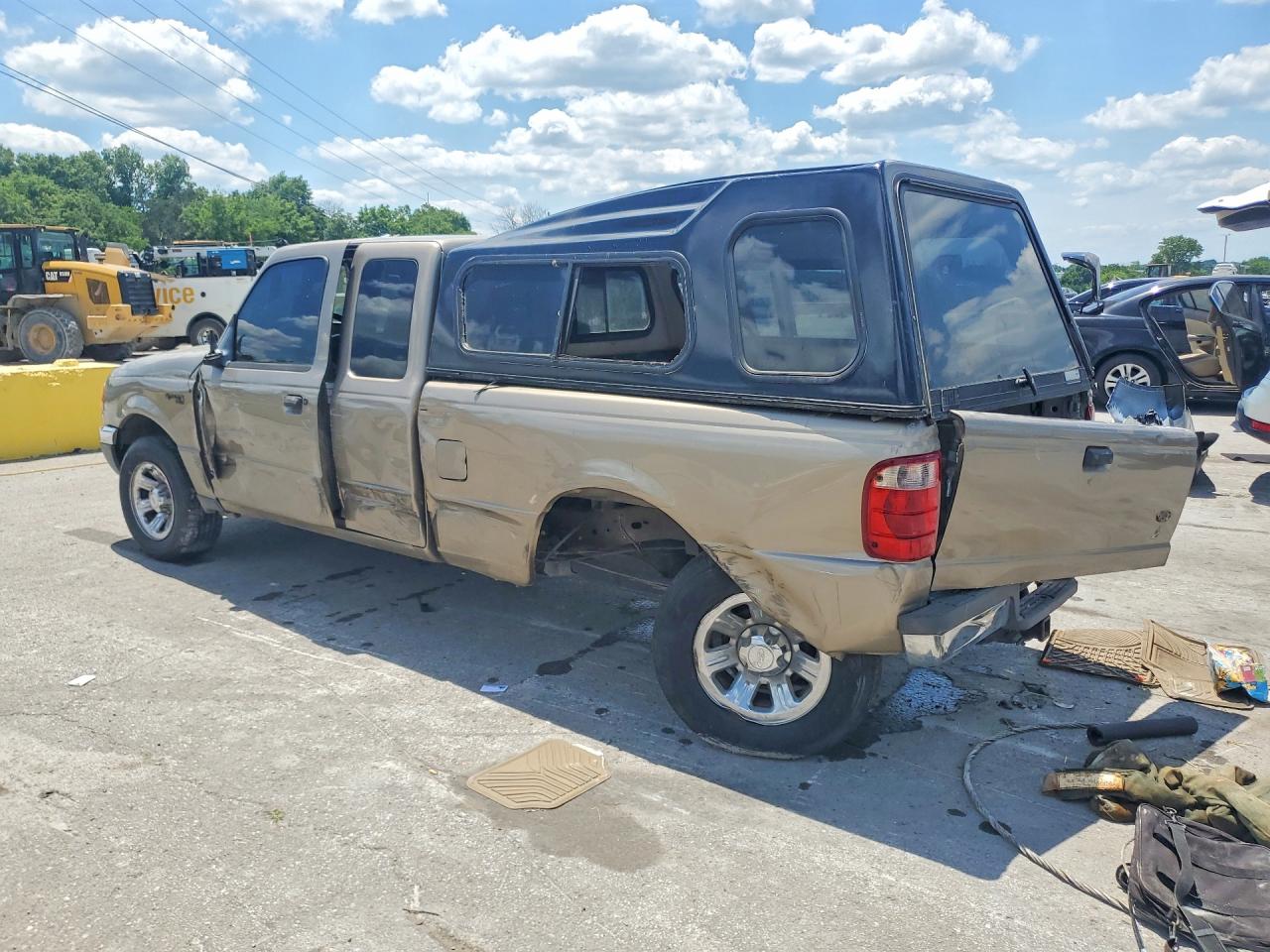 2003 Ford Ranger Super Cab Beige vin: 1FTYR44VX3PA85172