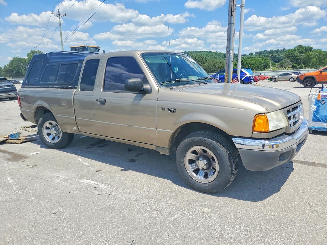 2003 Ford Ranger Super Cab Beige vin: 1FTYR44VX3PA85172
