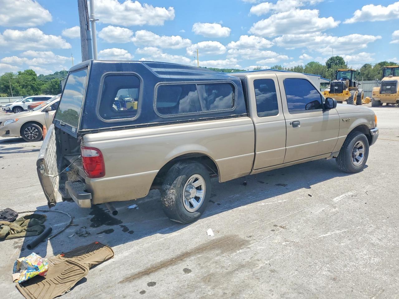 2003 Ford Ranger Super Cab Beige vin: 1FTYR44VX3PA85172
