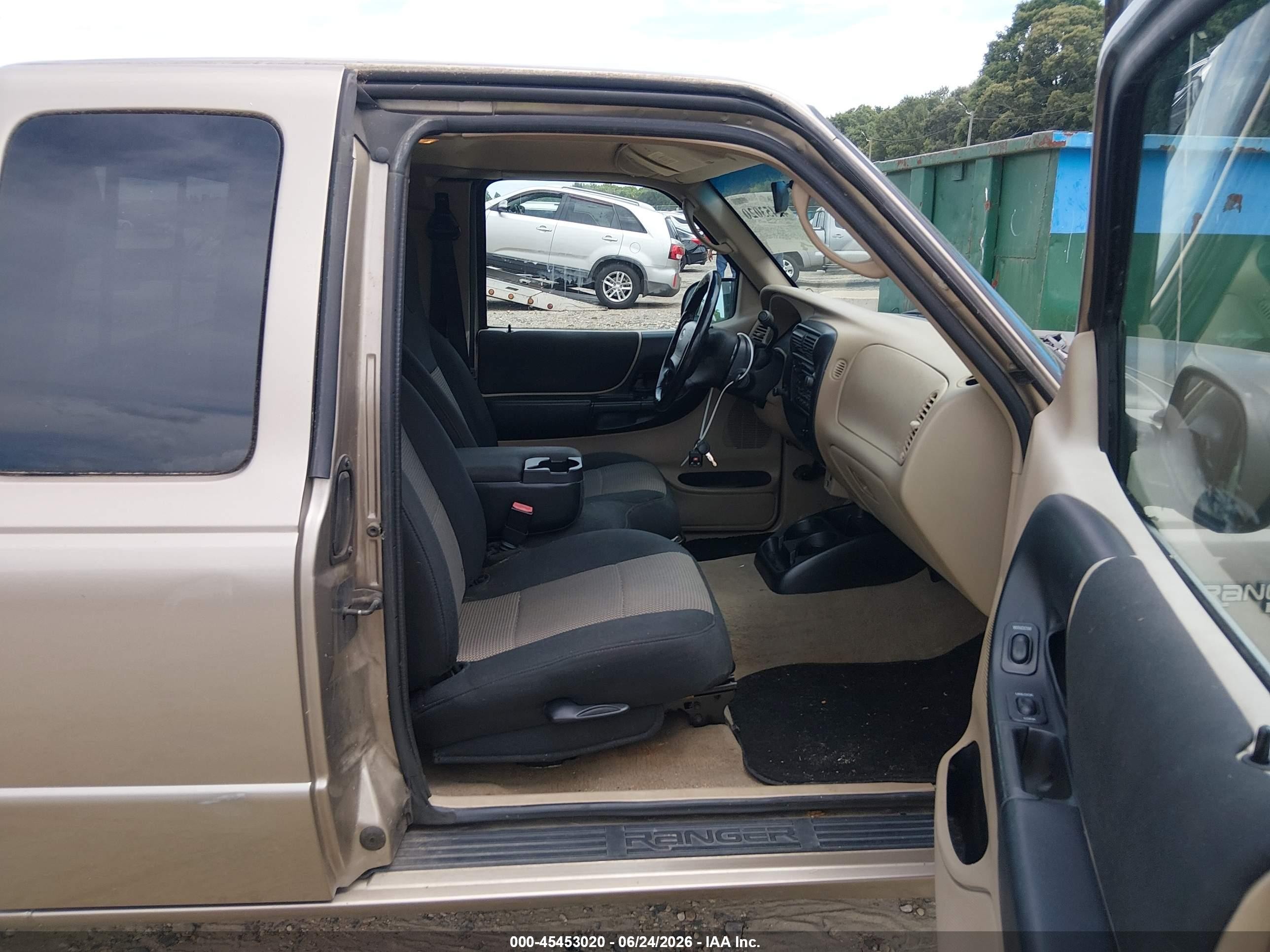 2003 Ford Ranger Edge/tremor/xlt Tan vin: 1FTYR44VX3PB09339