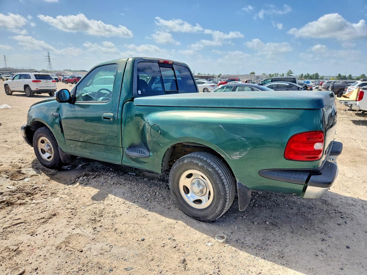 2000 Ford F150 Green vin: 1FTZF0727YKA27726
