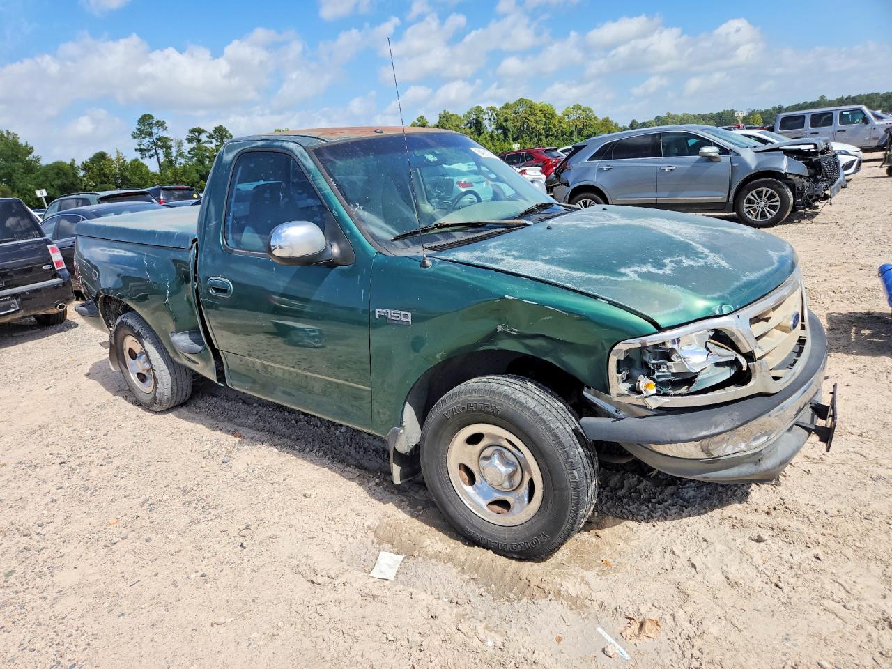 2000 Ford F150 Green vin: 1FTZF0727YKA27726