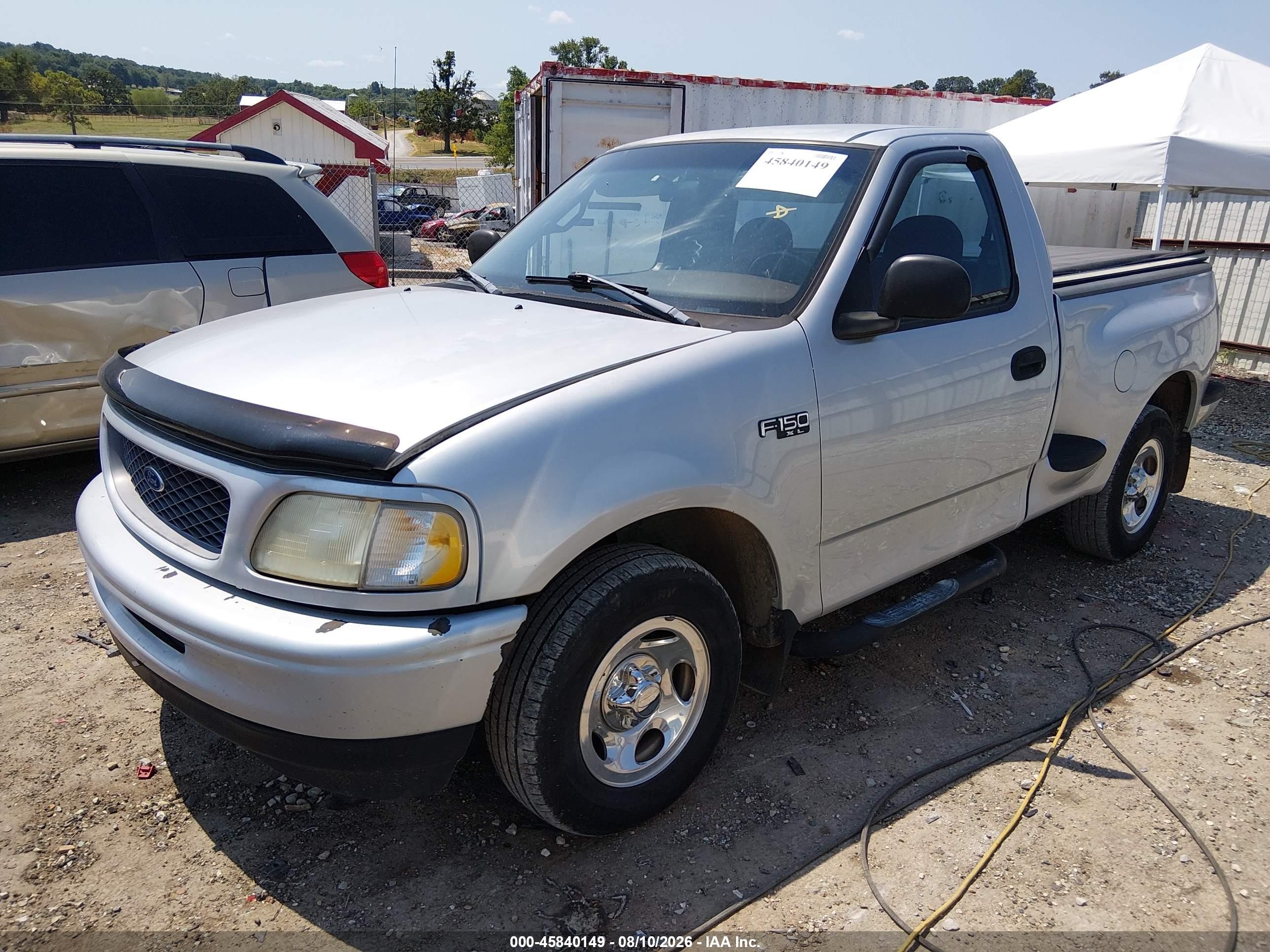 1998 Ford F-150 Xl/xlt Silver vin: 1FTZF072XWKB55553