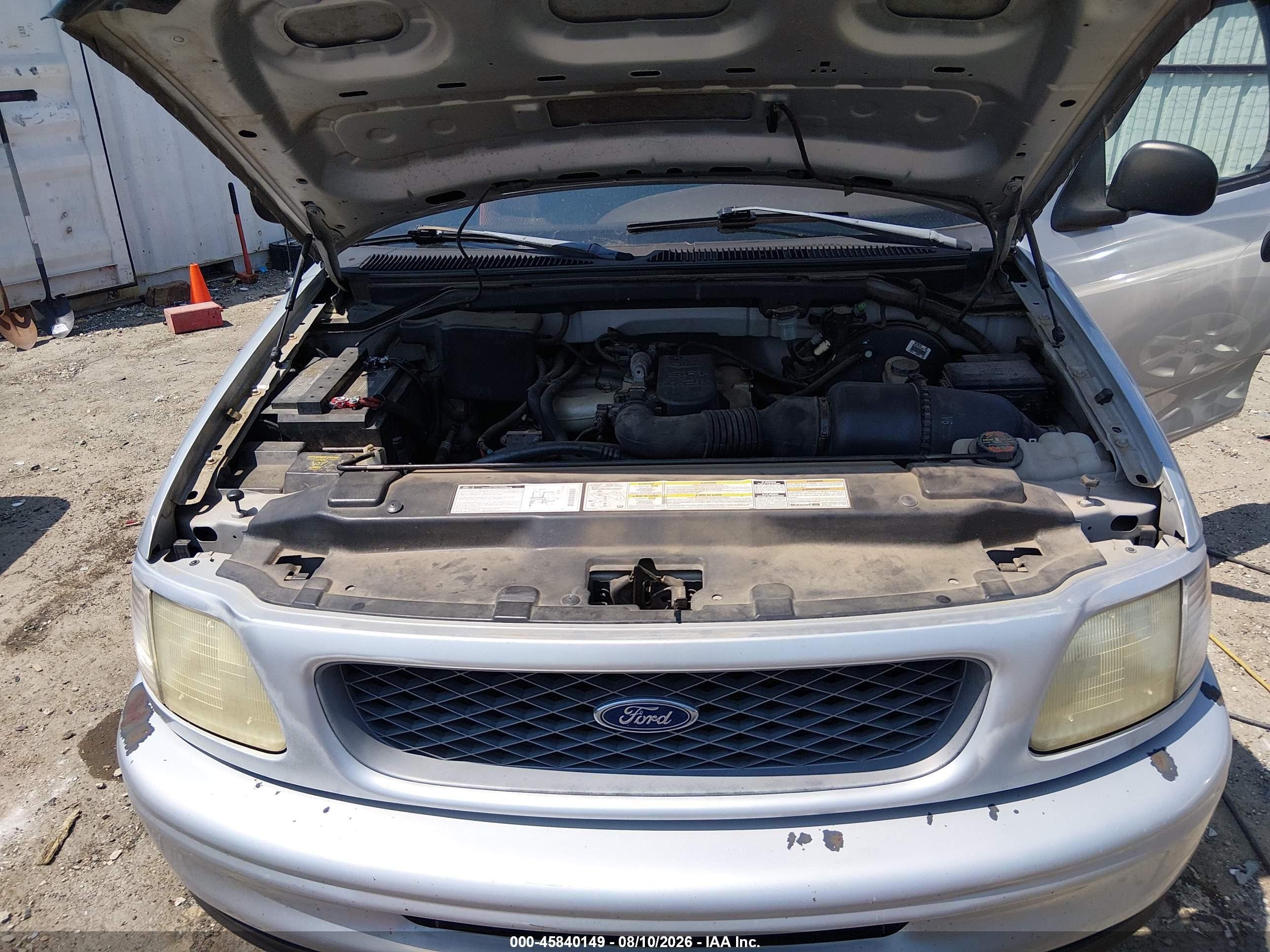 1998 Ford F-150 Xl/xlt Silver vin: 1FTZF072XWKB55553