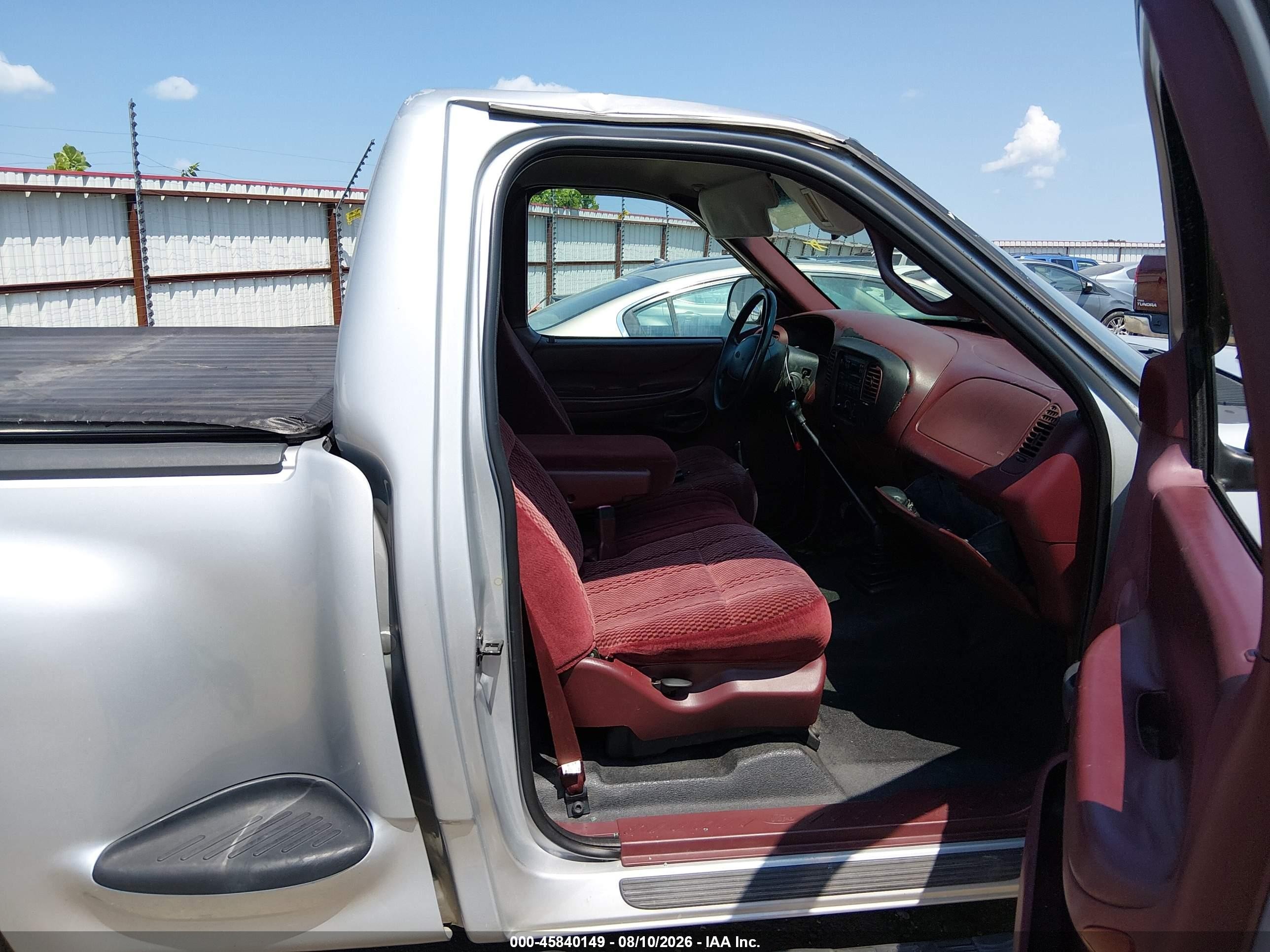 1998 Ford F-150 Xl/xlt Silver vin: 1FTZF072XWKB55553