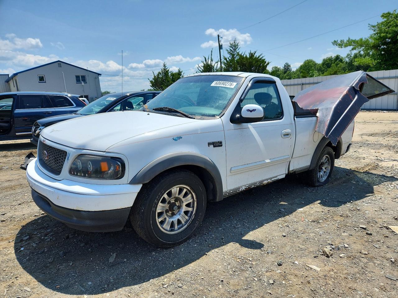 2001 Ford F150 Белый vin: 1FTZF17201NB63044