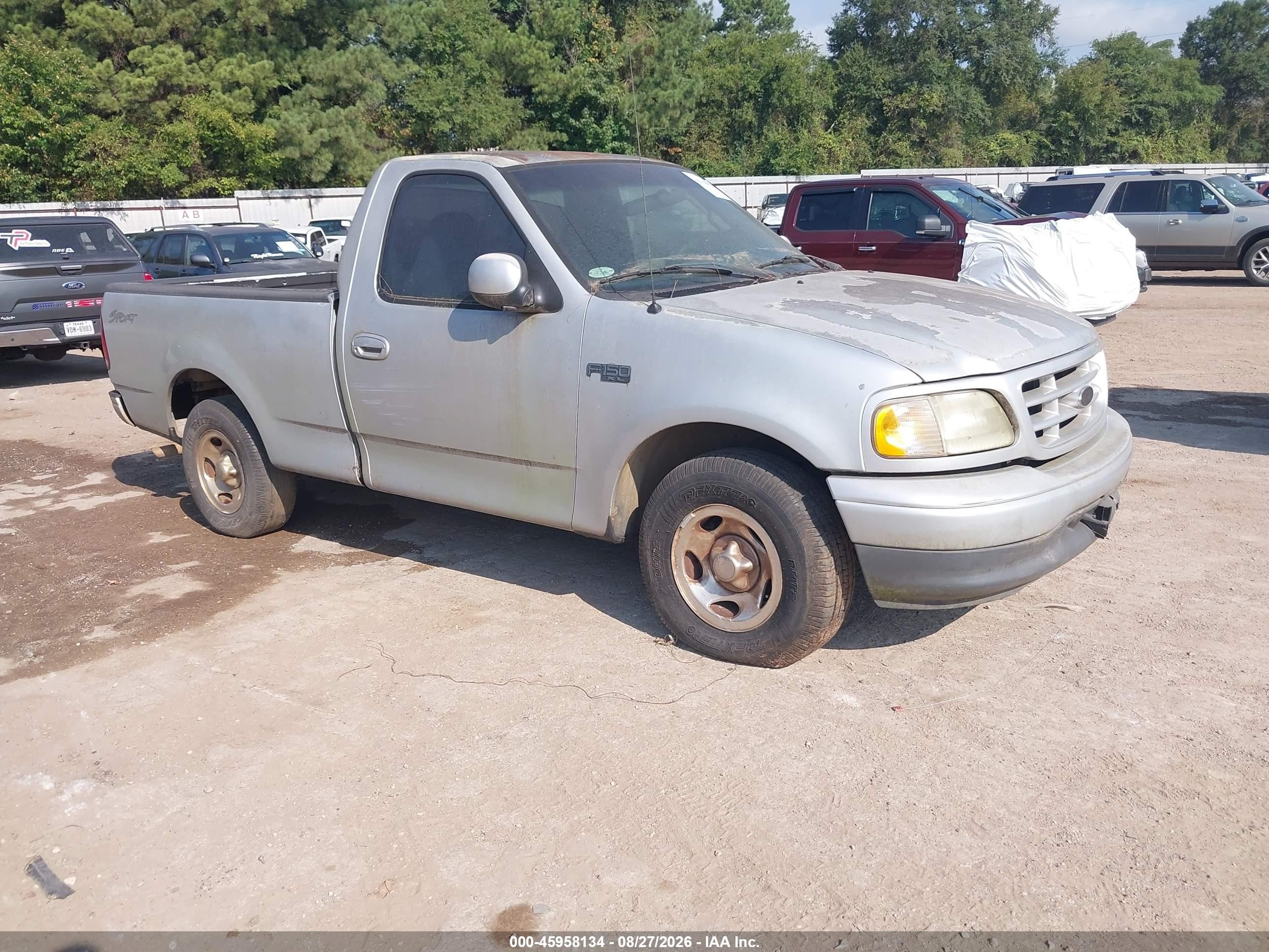 2001 Ford F-150 Xl/xlt Silver vin: 1FTZF17201NB94651