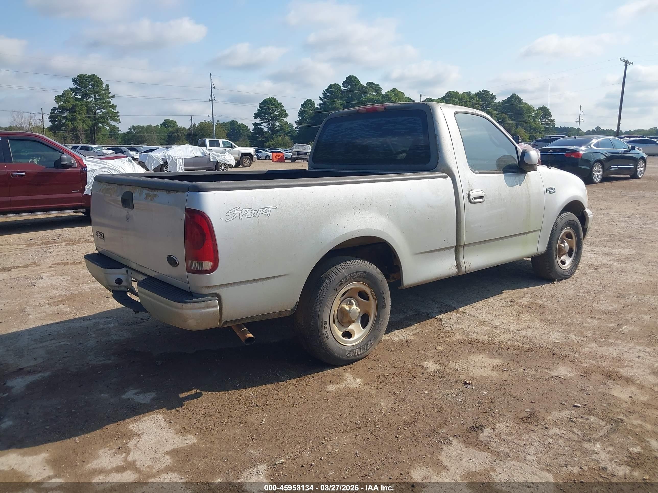 2001 Ford F-150 Xl/xlt Silver vin: 1FTZF17201NB94651