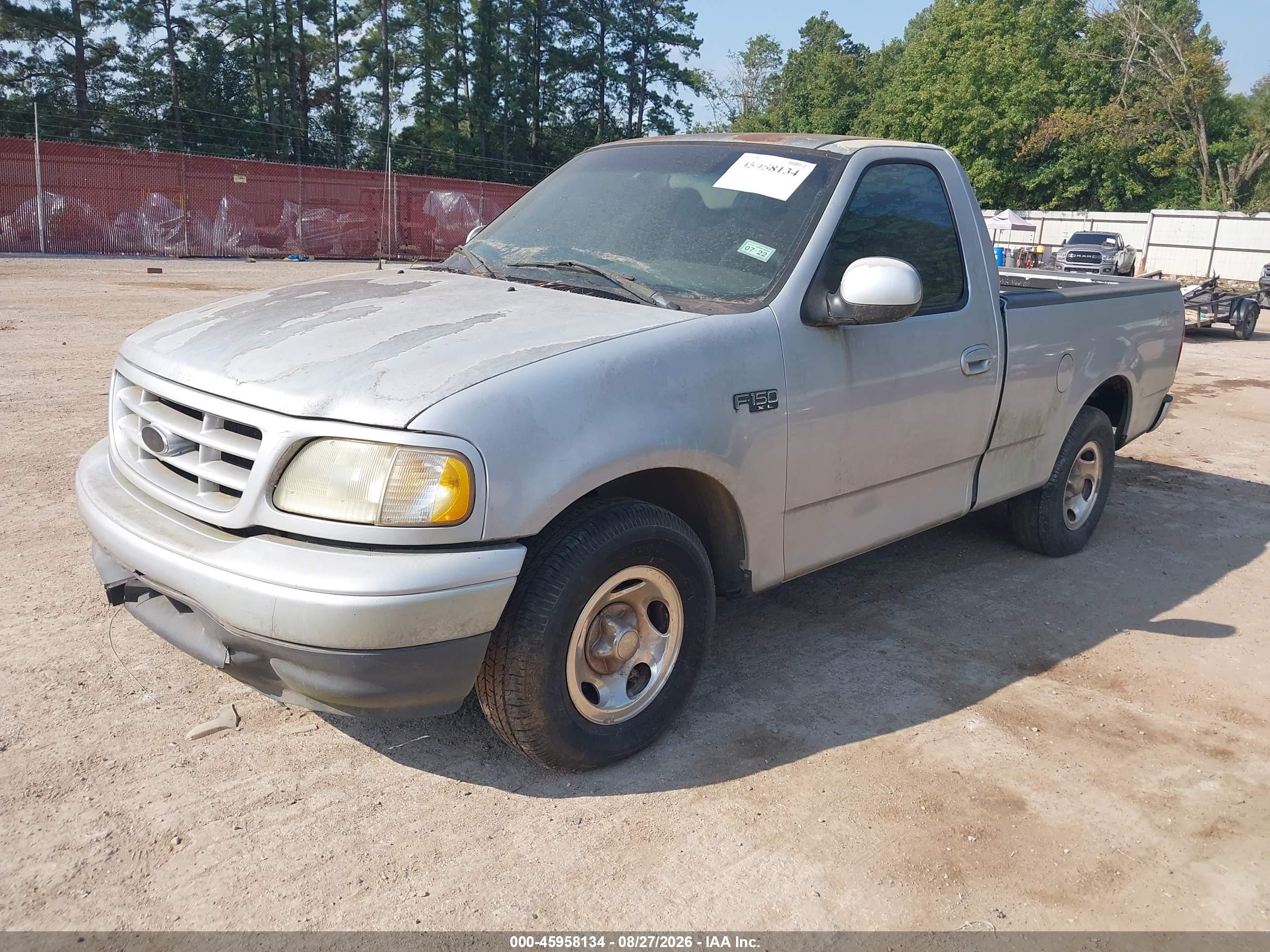 2001 Ford F-150 Xl/xlt Silver vin: 1FTZF17201NB94651