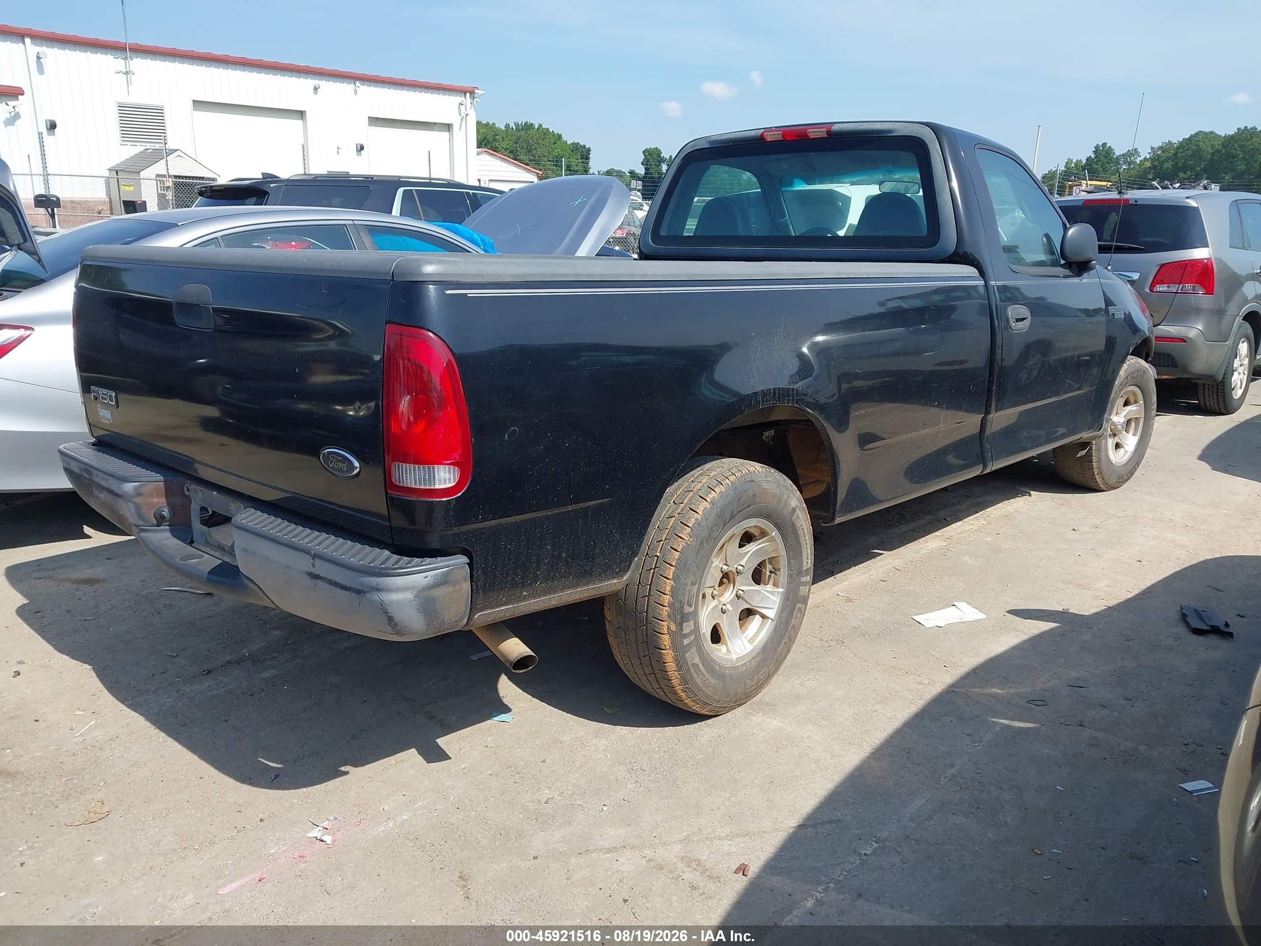 2001 Ford F-150 Xl/xlt Black vin: 1FTZF17201NB96769
