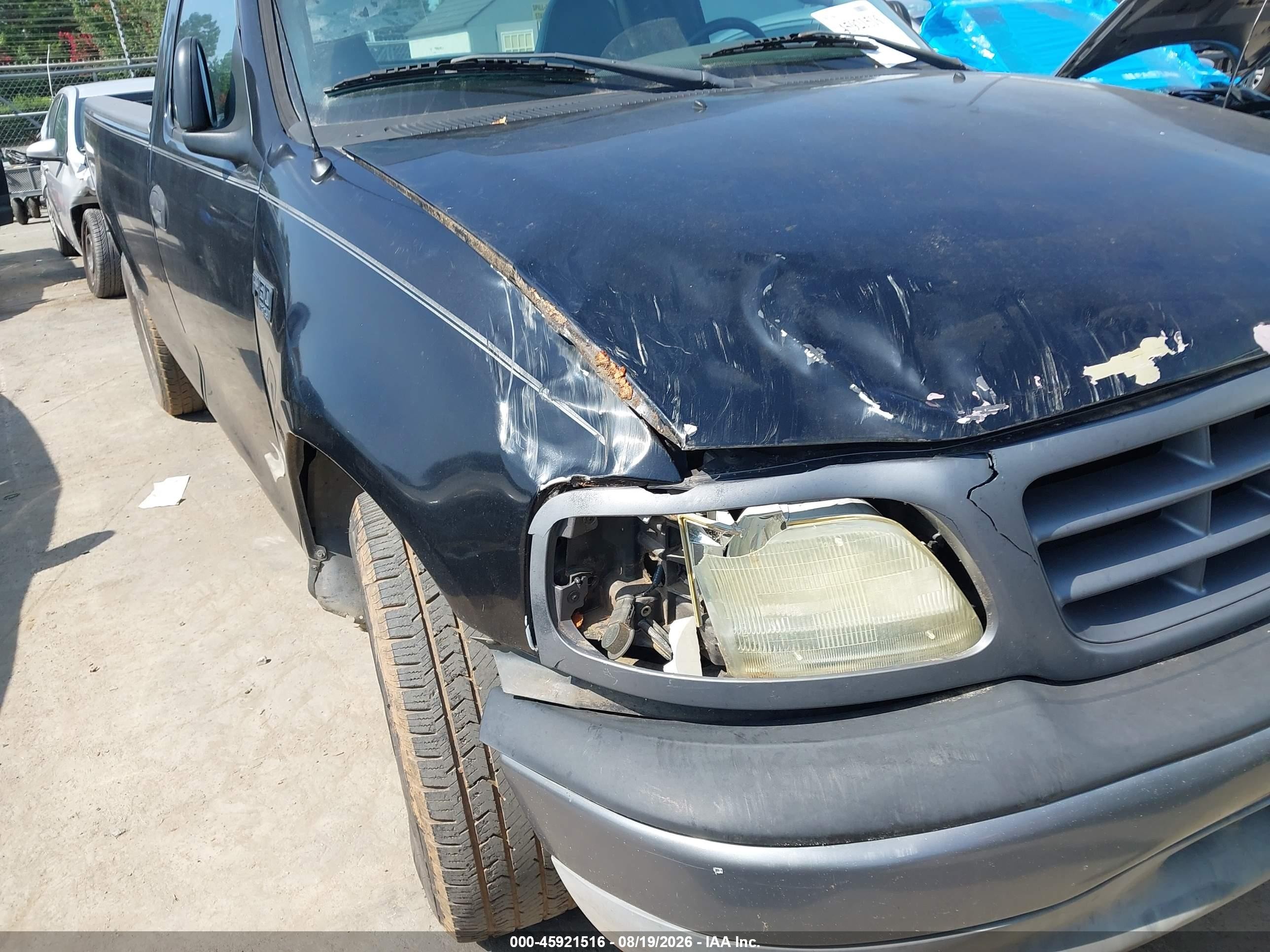2001 Ford F-150 Xl/xlt Black vin: 1FTZF17201NB96769