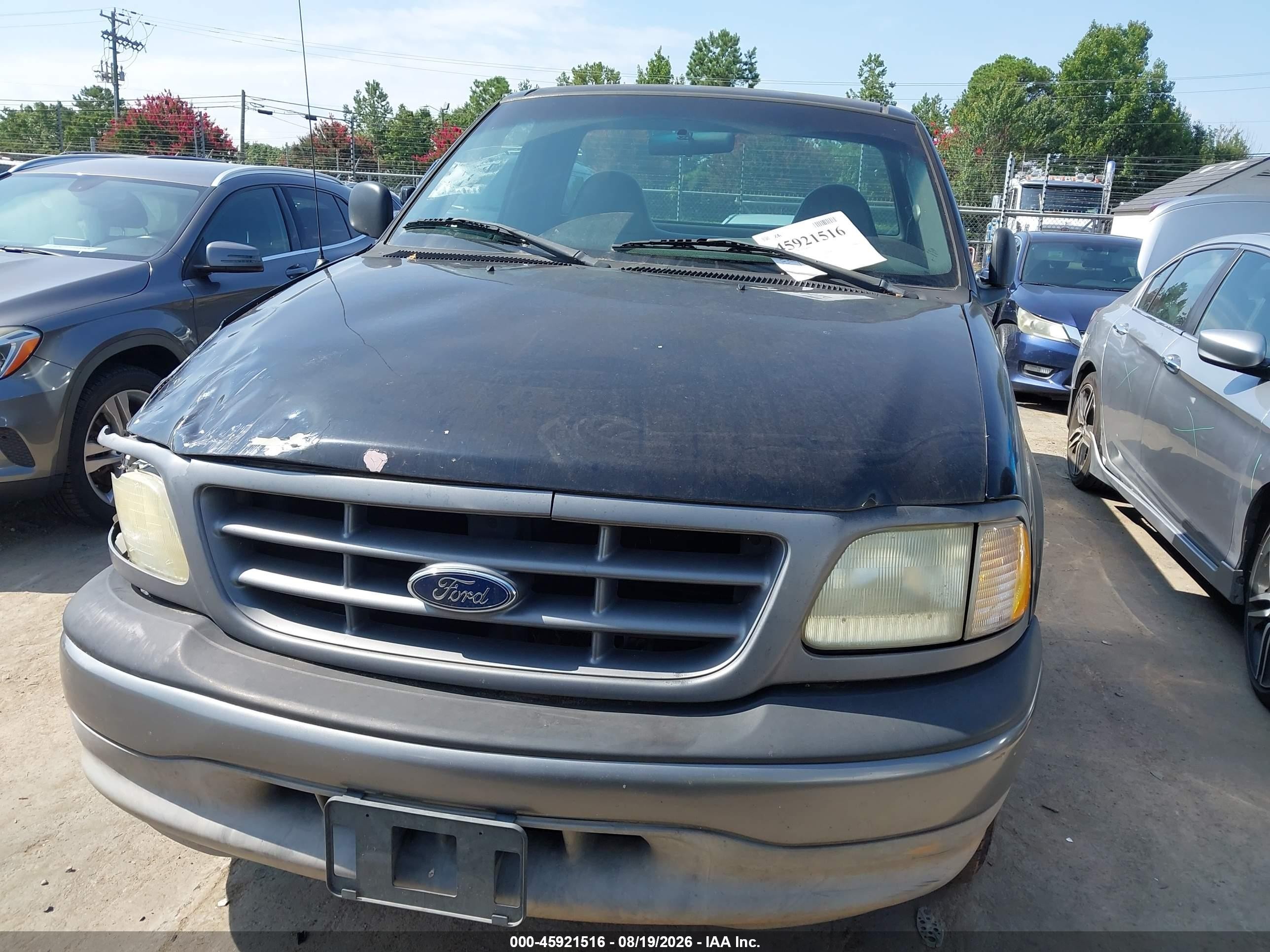 2001 Ford F-150 Xl/xlt Black vin: 1FTZF17201NB96769