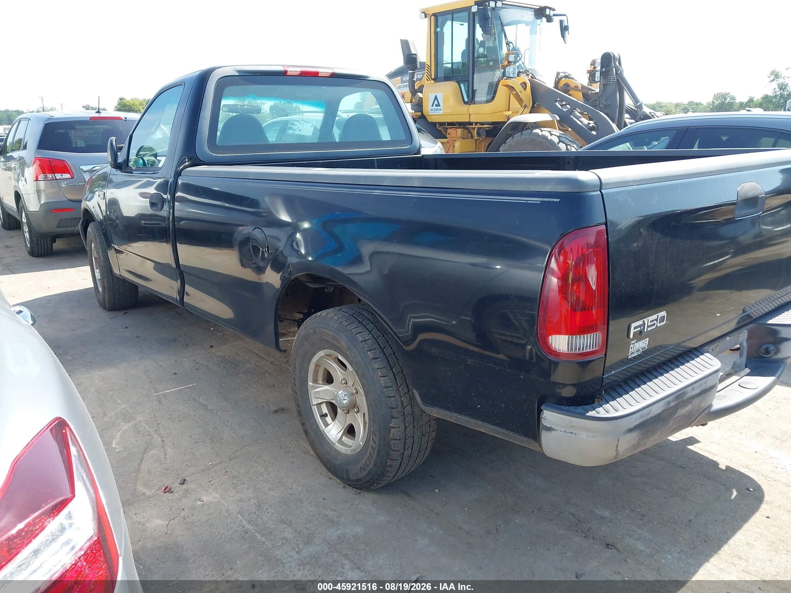 2001 Ford F-150 Xl/xlt Black vin: 1FTZF17201NB96769