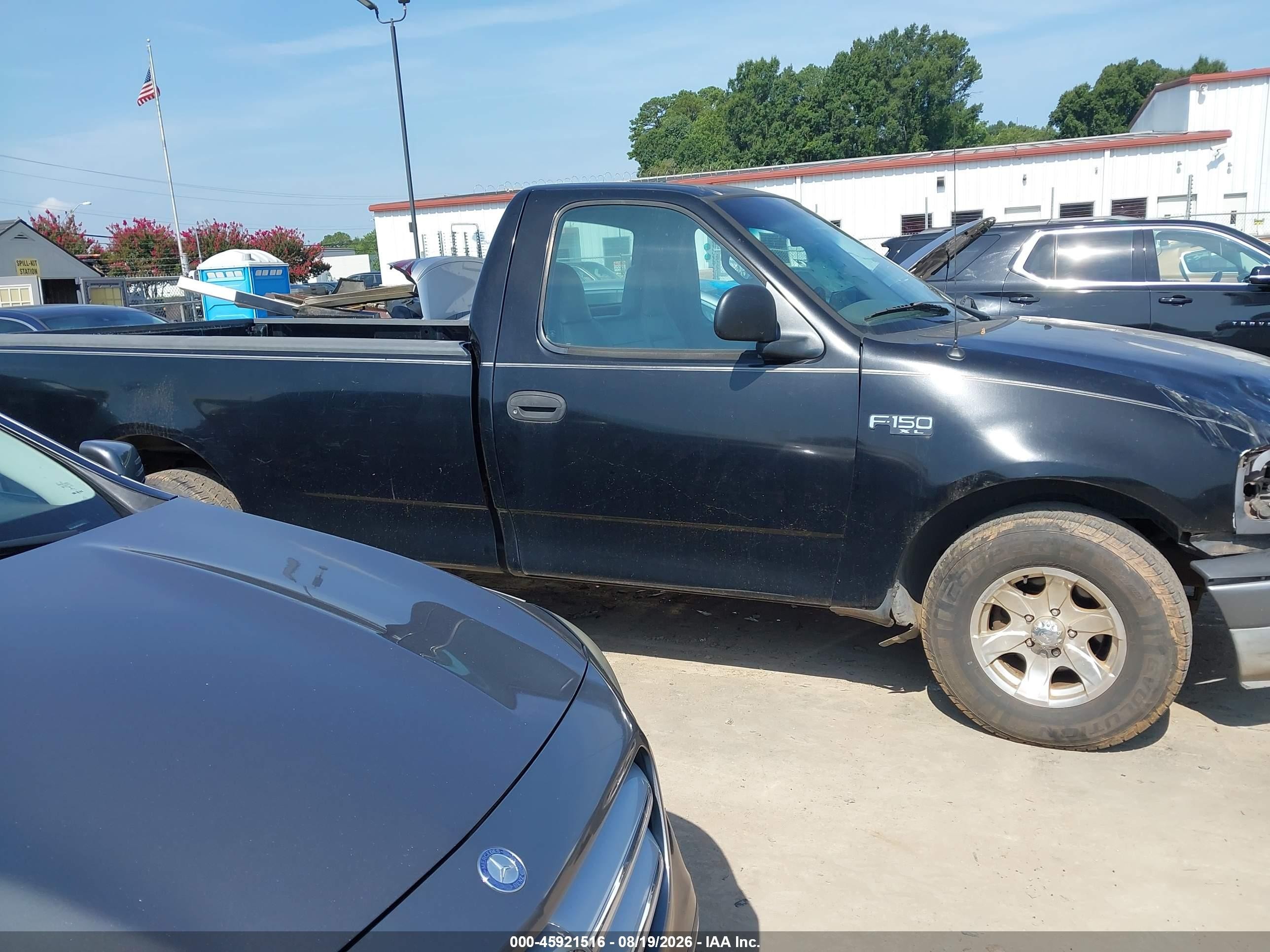 2001 Ford F-150 Xl/xlt Black vin: 1FTZF17201NB96769
