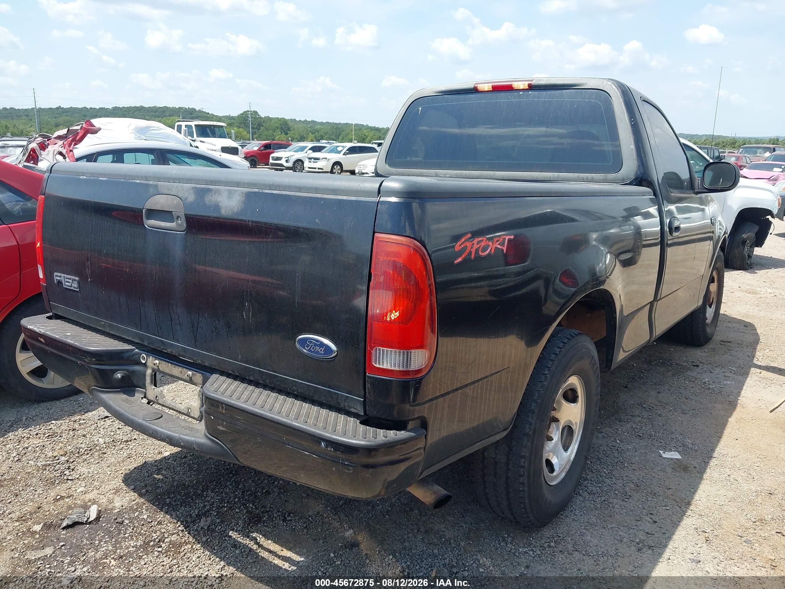 1999 Ford F-150 Work Series/xl/xlt Black vin: 1FTZF1721XKA72861