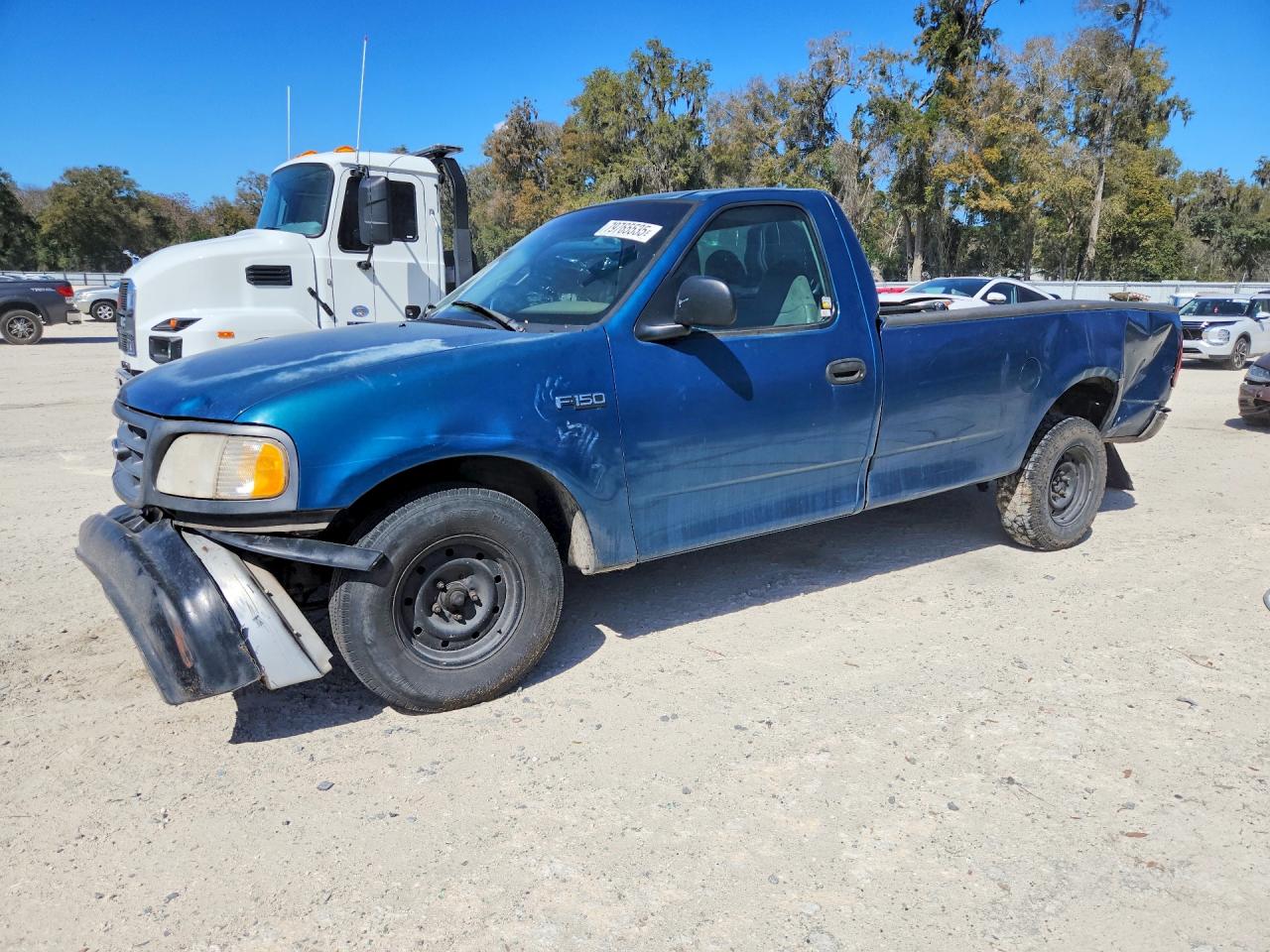 2000 Ford F150 Blue vin: 1FTZF1721YNB62026