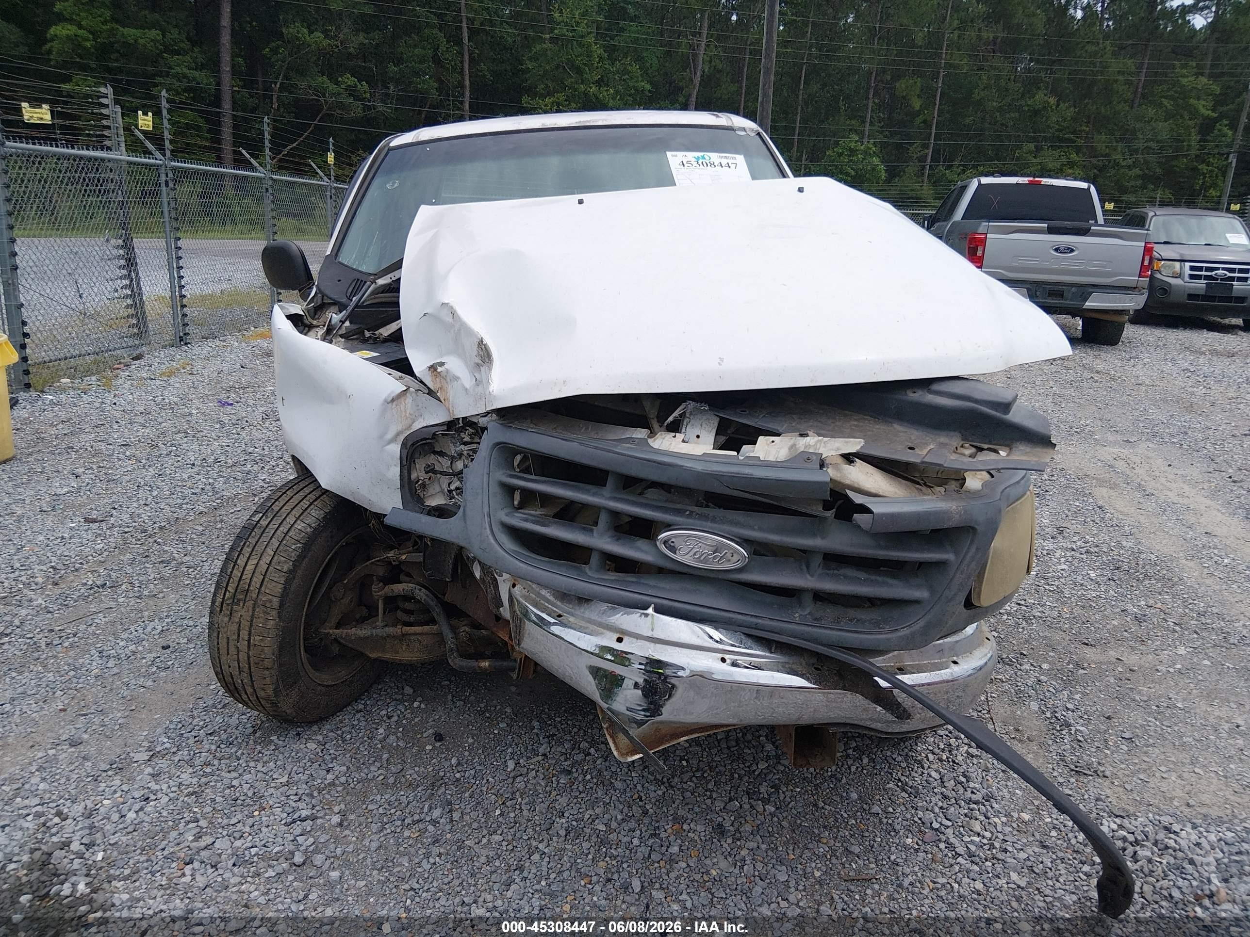 2001 Ford F-150 Xl/xlt White vin: 1FTZF17221KA21215