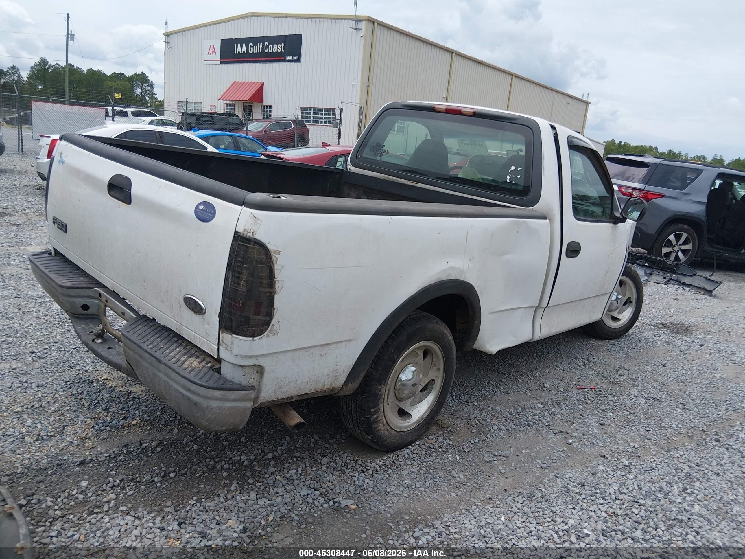 2001 Ford F-150 Xl/xlt White vin: 1FTZF17221KA21215