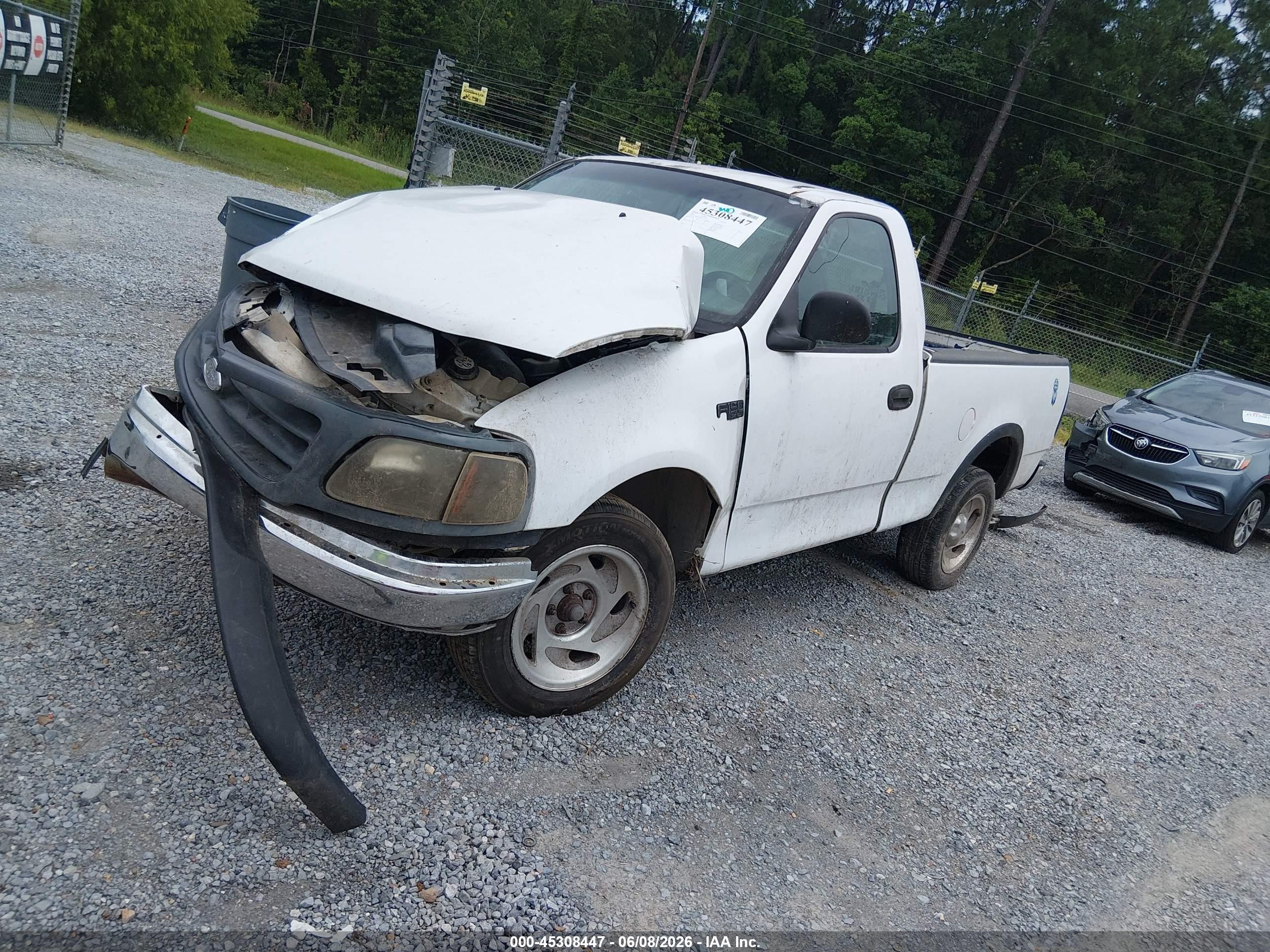 2001 Ford F-150 Xl/xlt White vin: 1FTZF17221KA21215