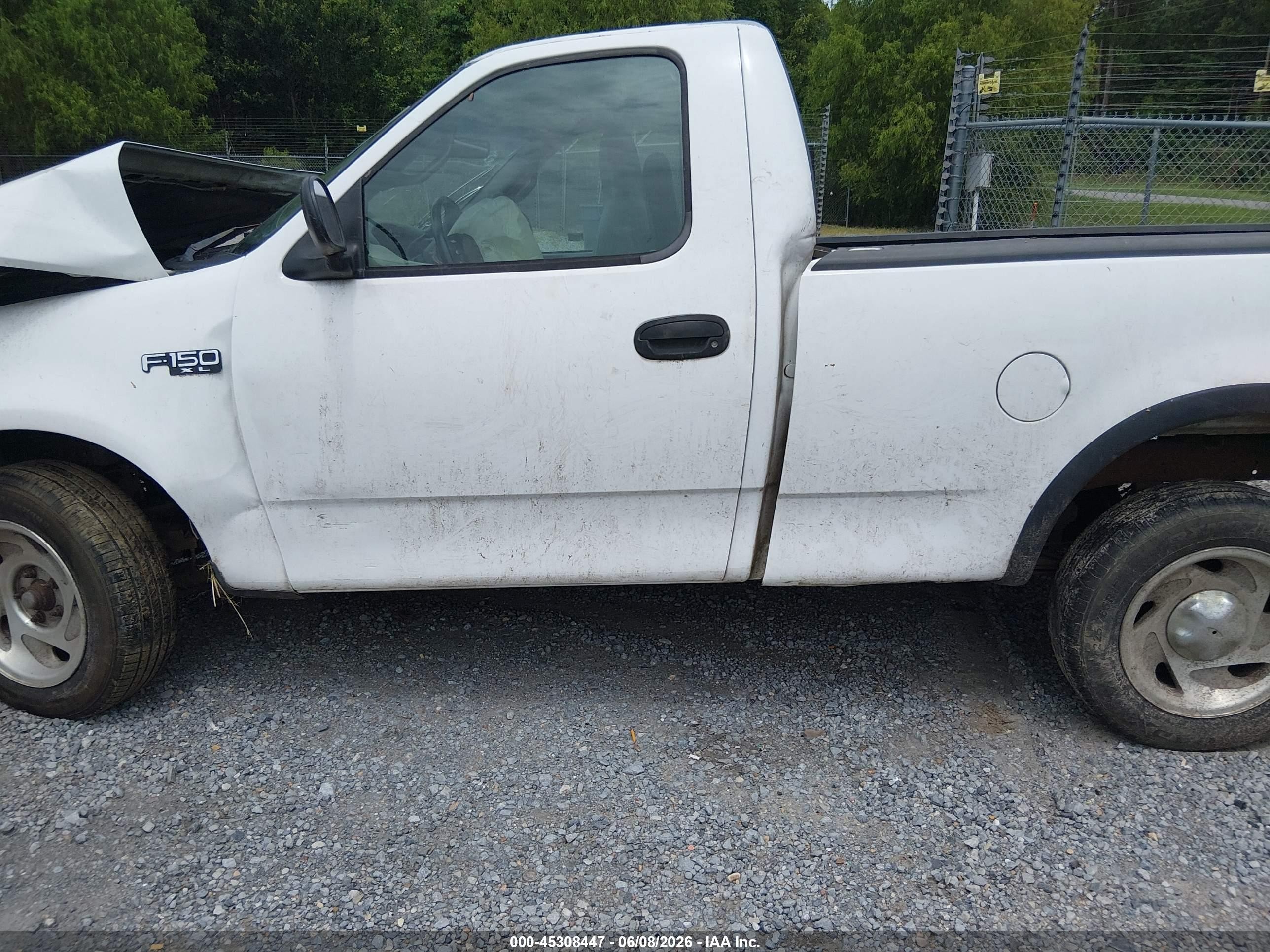 2001 Ford F-150 Xl/xlt White vin: 1FTZF17221KA21215