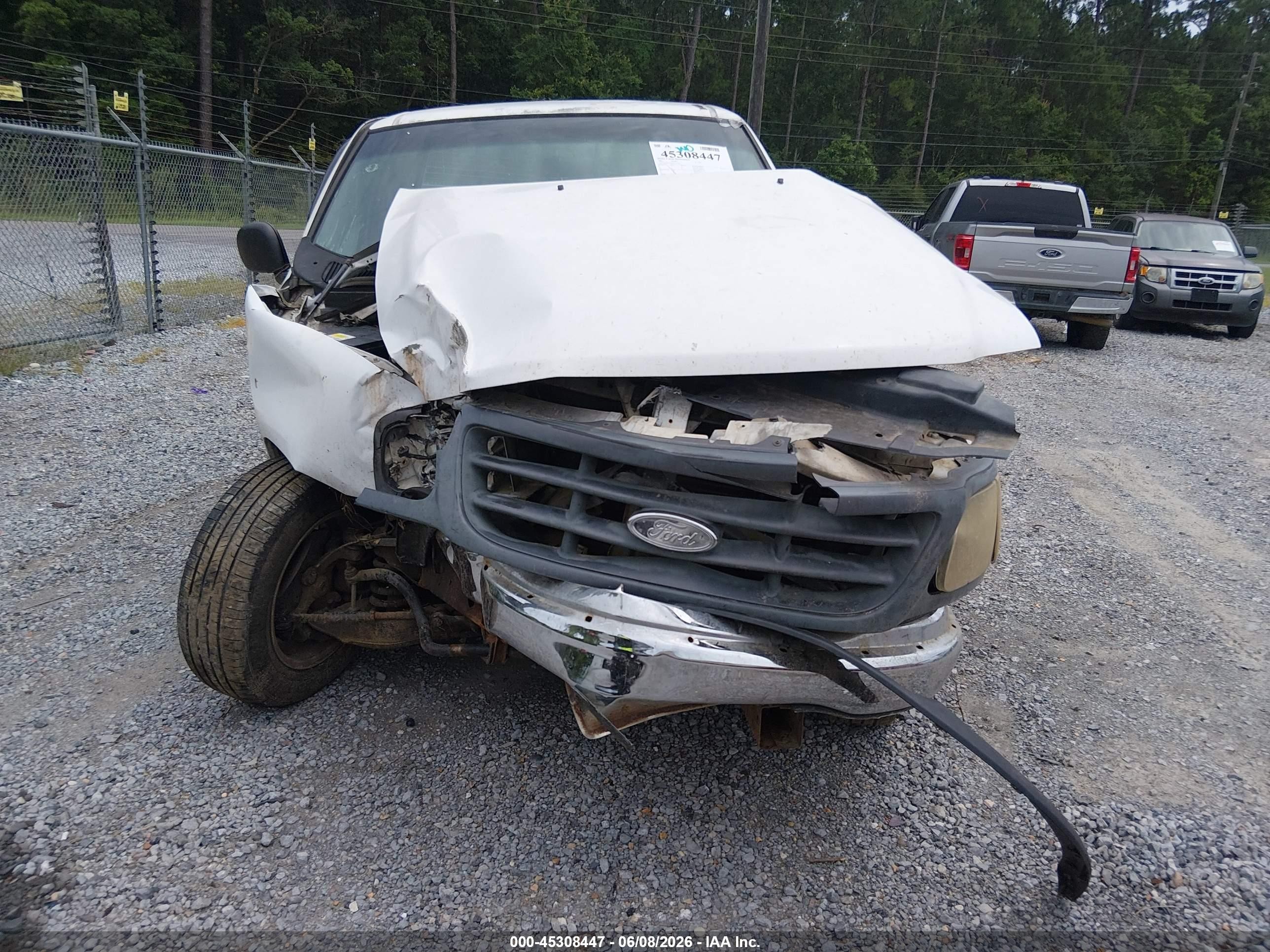 2001 Ford F-150 Xl/xlt White vin: 1FTZF17221KA21215
