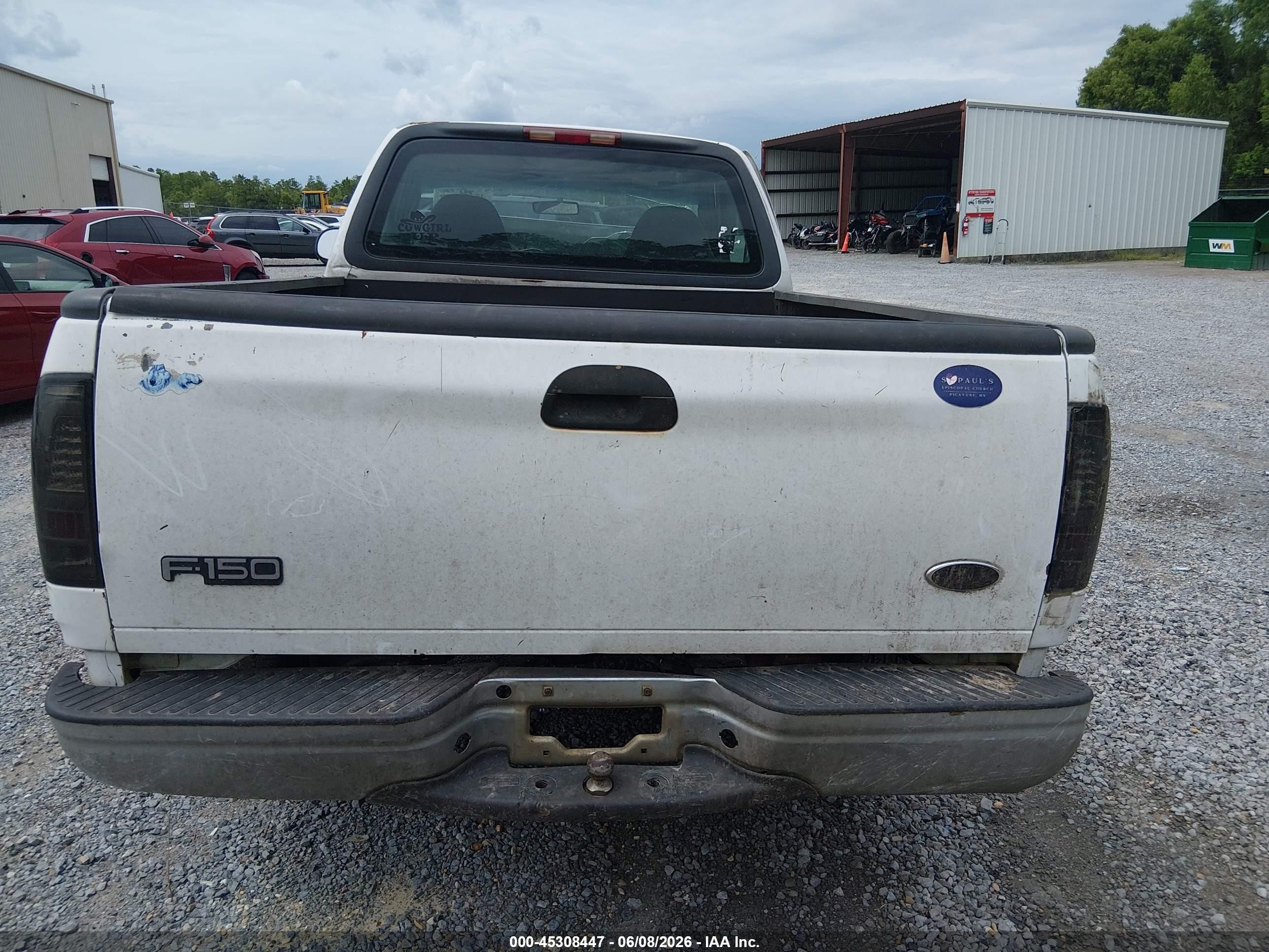 2001 Ford F-150 Xl/xlt White vin: 1FTZF17221KA21215