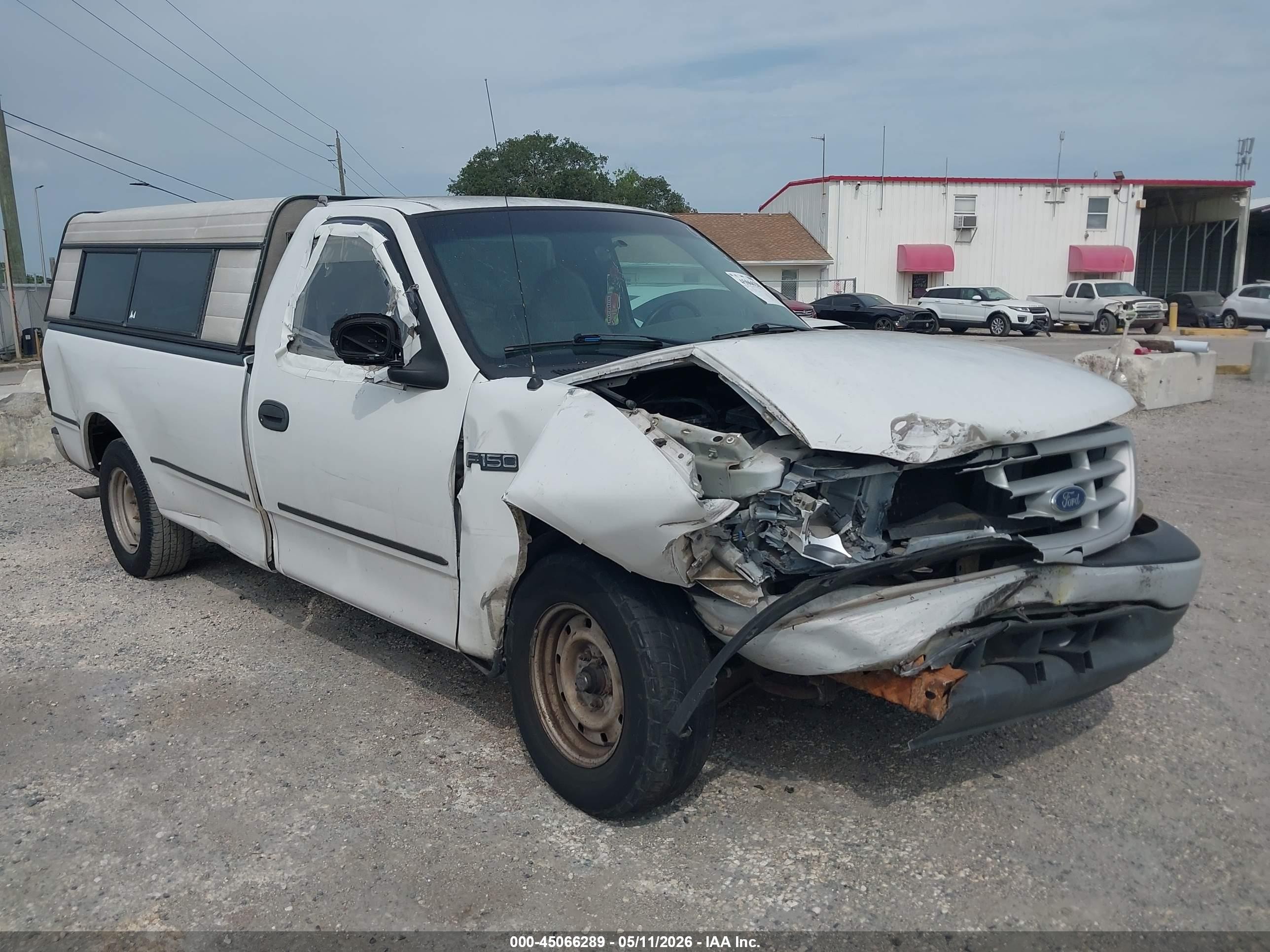 1999 Ford F-150 Work Series/xl/xlt White vin: 1FTZF1722XNB44102