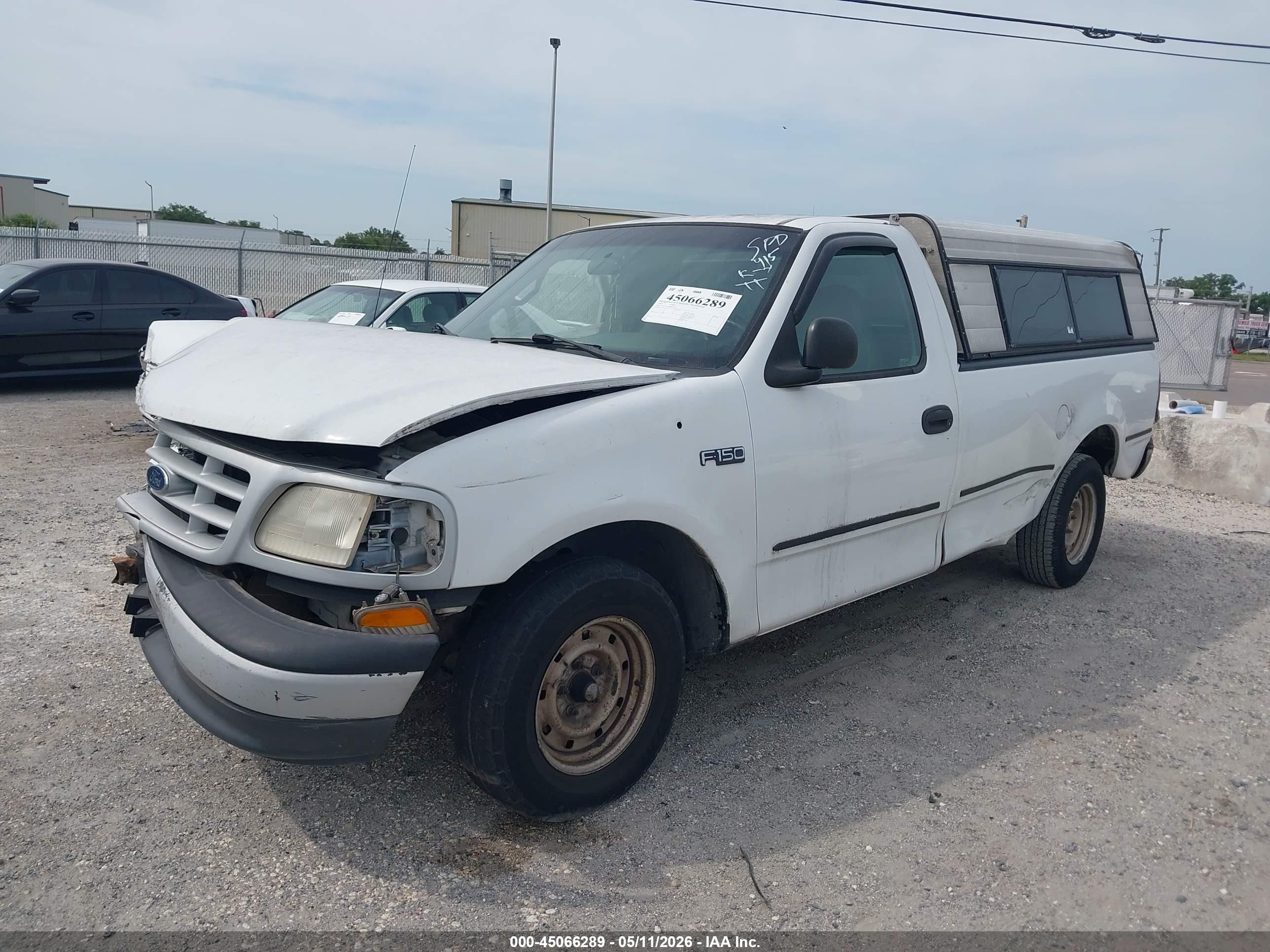 1999 Ford F-150 Work Series/xl/xlt White vin: 1FTZF1722XNB44102