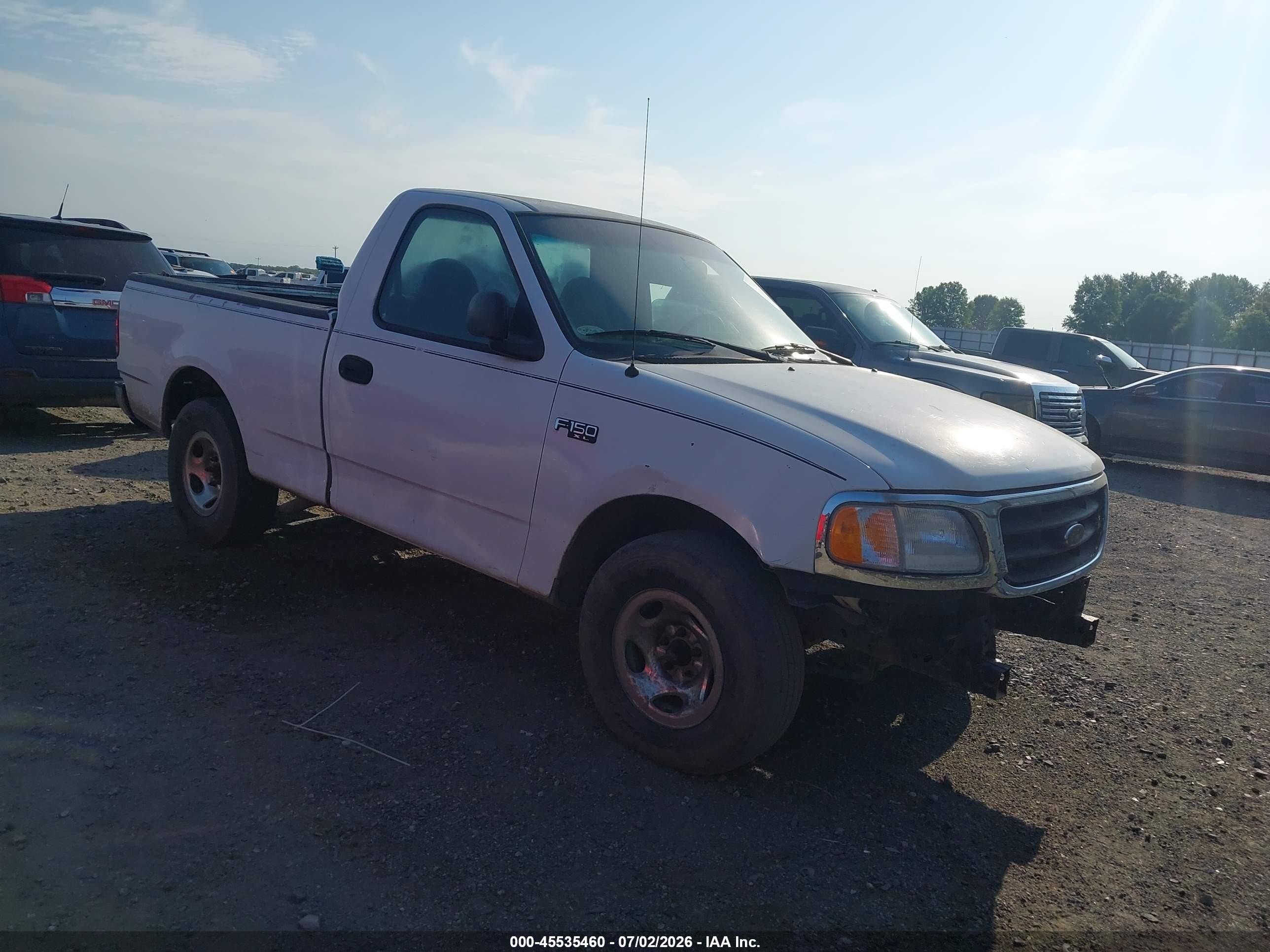 2000 Ford F-150 Work Series/xl/xlt White vin: 1FTZF1722YNB72905