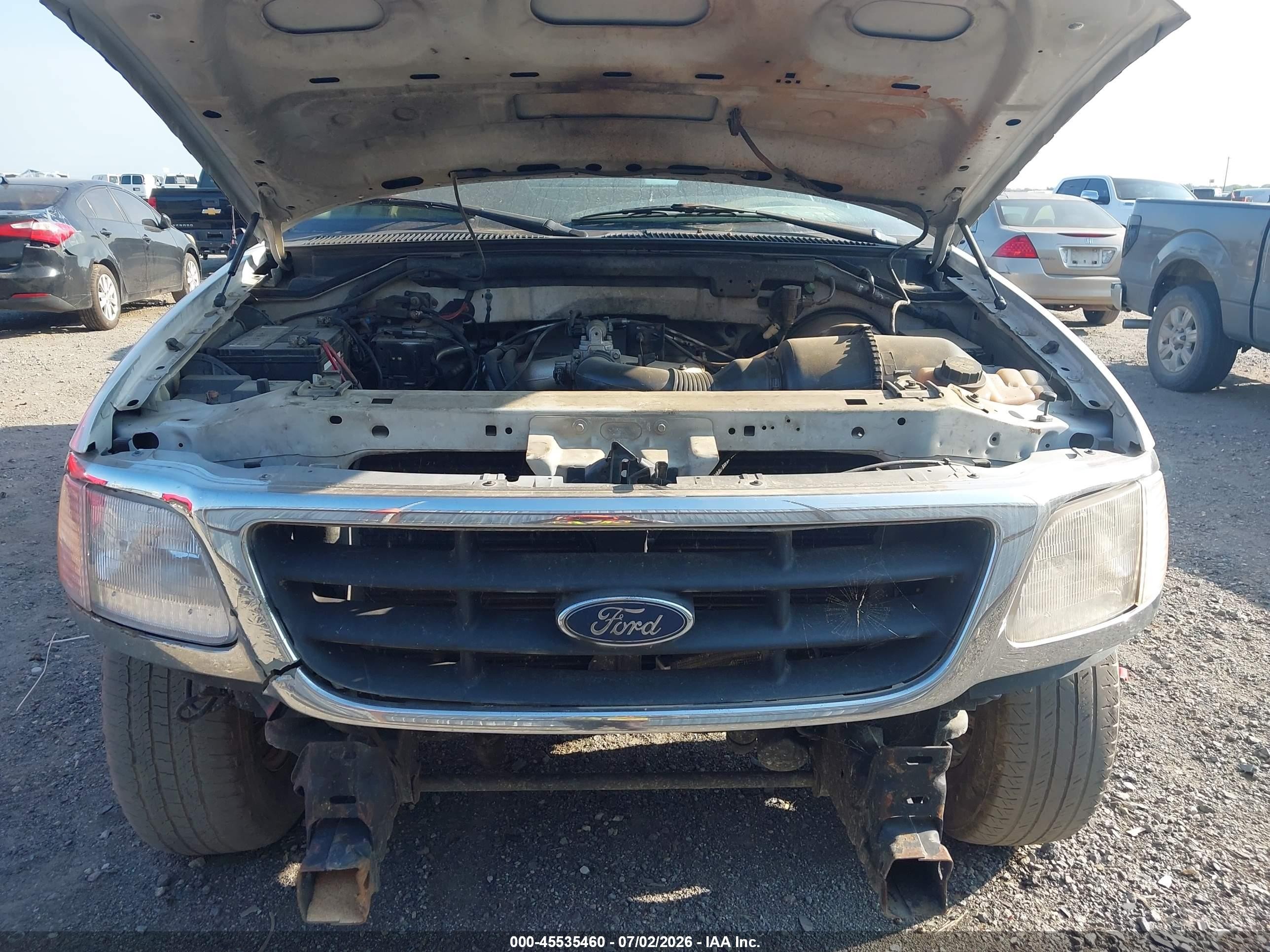 2000 Ford F-150 Work Series/xl/xlt White vin: 1FTZF1722YNB72905