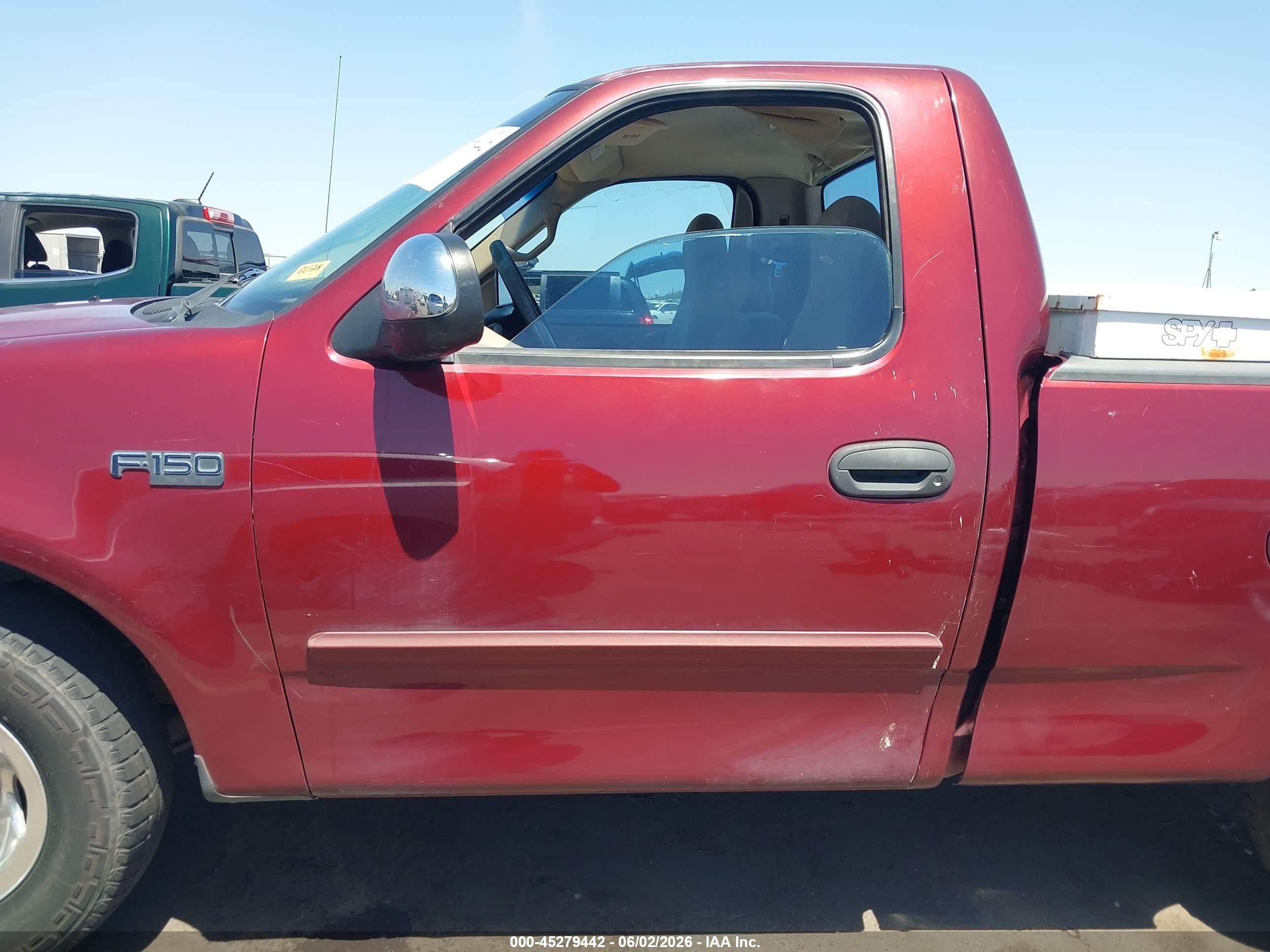 1999 Ford F-150 Work Series/xl/xlt Red vin: 1FTZF1723XKB92628